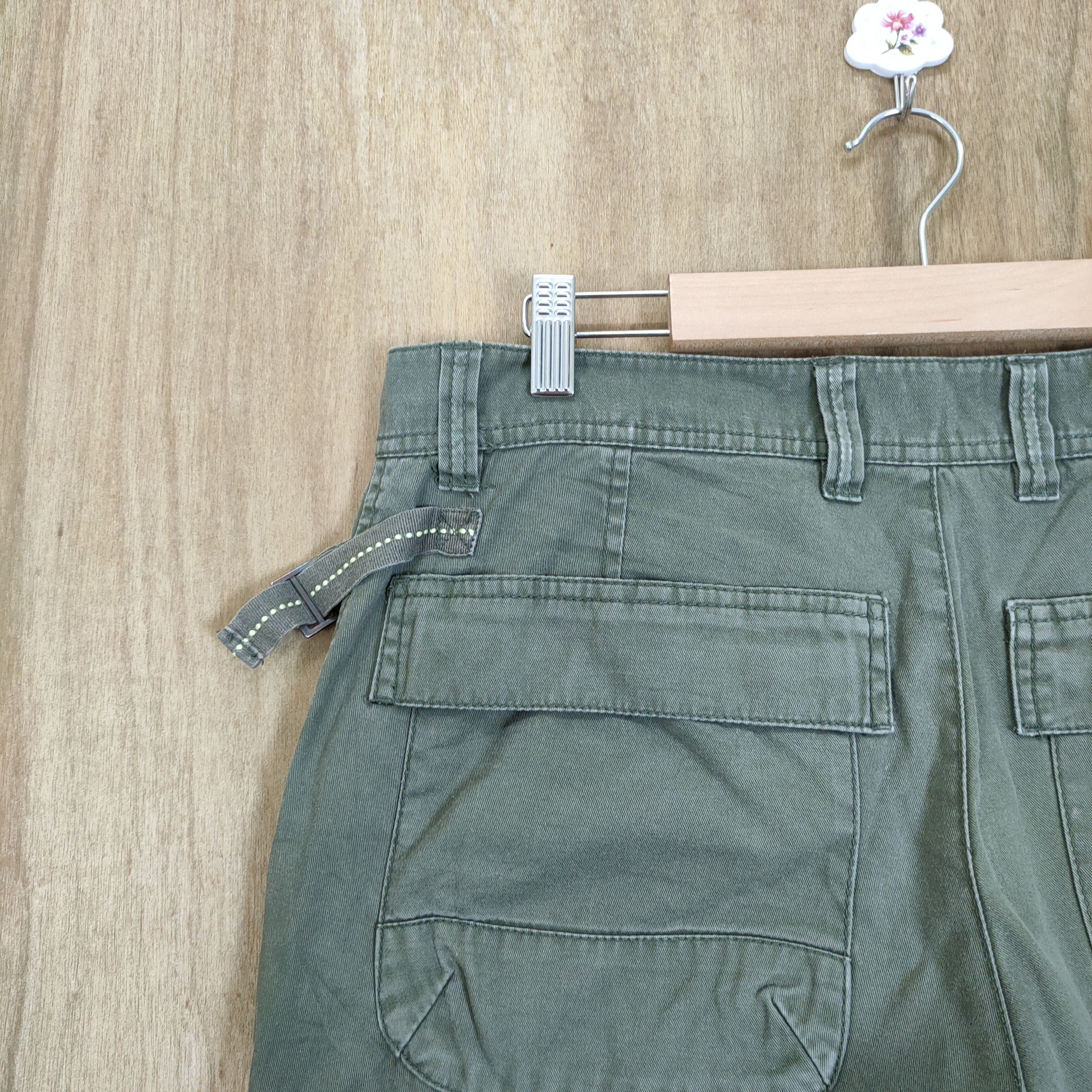 Japanese Brand VINTAGE SISLEY FADED CARGO PANTS Size US 32 / EU 48 - 14 Thumbnail