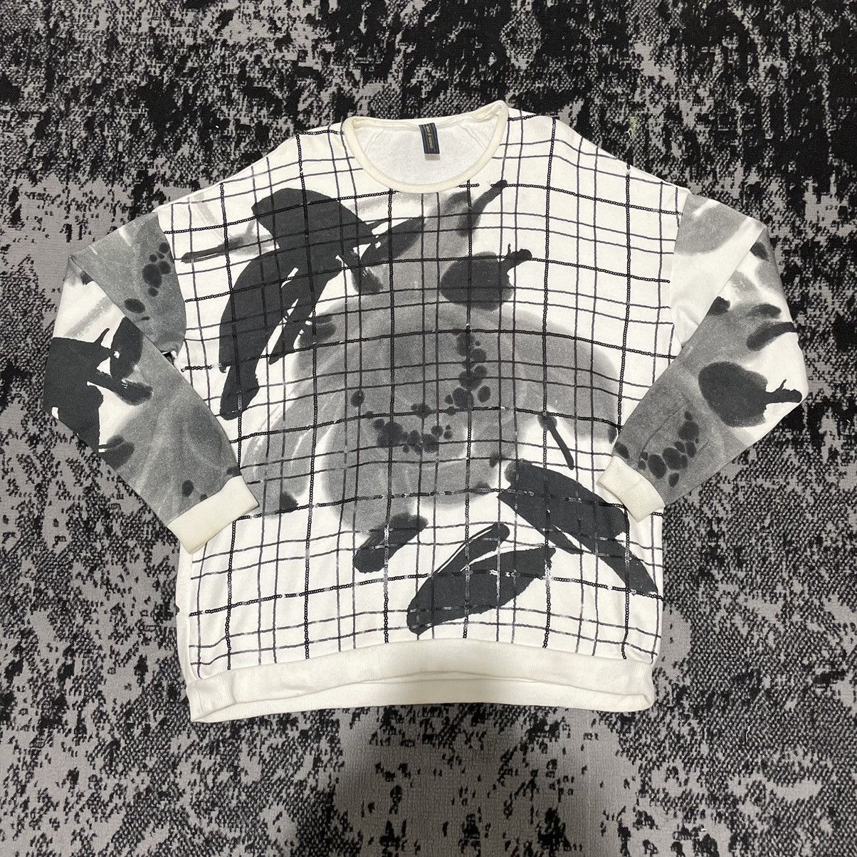 Maison MIHARA YASUHIRO Oversized Miharayasuhiro All Over Print Sweater Size US M / EU 48-50 / 2 - 1 Thumbnail