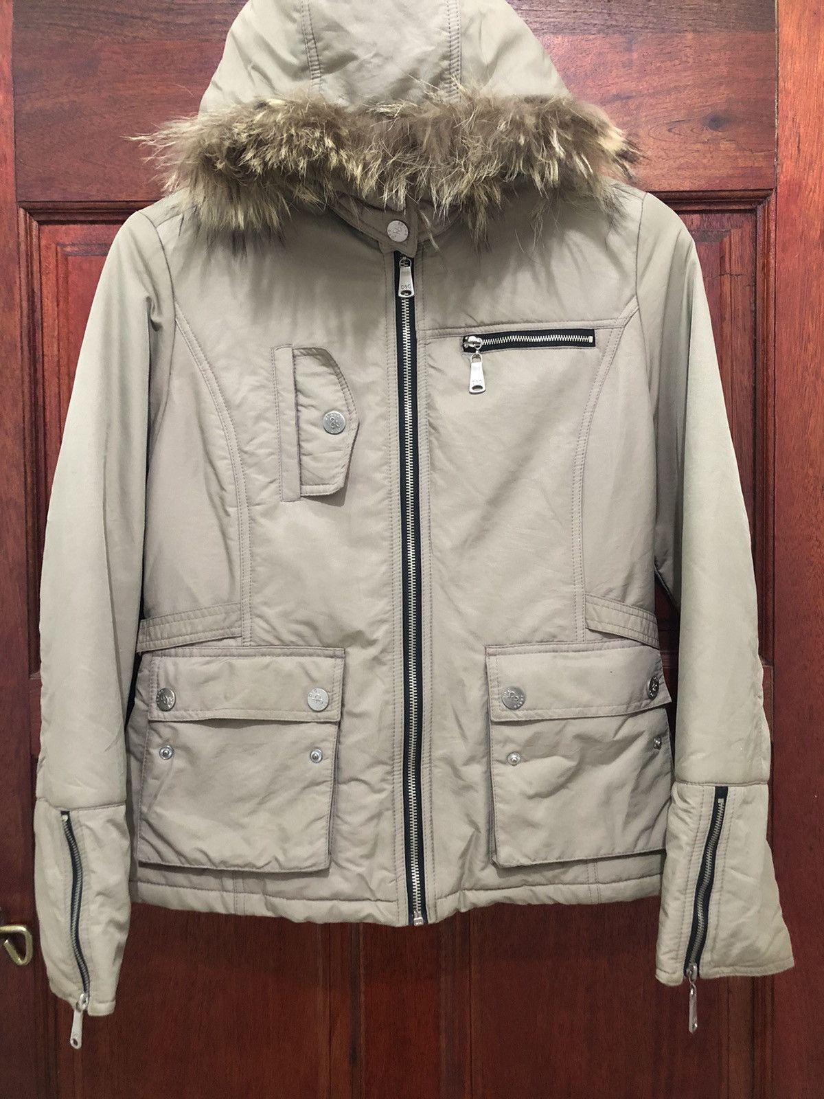 Dolce & Gabbana Dolce & Gabbana Jeans Fur Cropped Jacket Rare Design Size M / US 6-8 / IT 42-44 - 1 Thumbnail