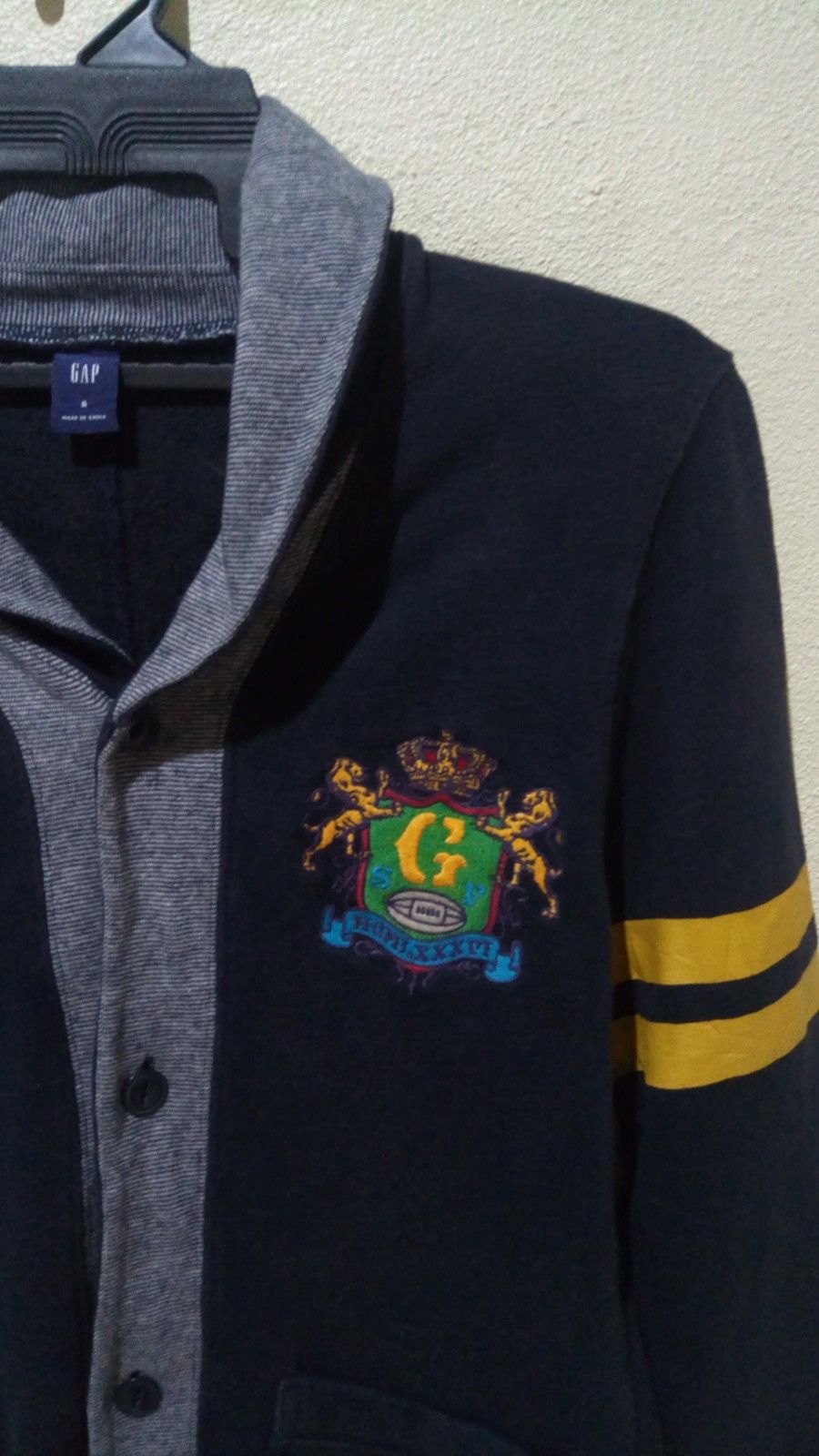 Gap × Vintage Gap Sweatshirt Button / pockets nice design size S Size US S / EU 44-46 / 1 - 4 Thumbnail