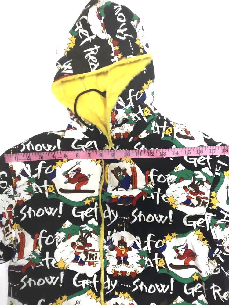 Designer × Jean Charles De Castelbajac × Vintage VINTAGE CASTLEBAJAC OVER PRINT REVERSIBLE SKI JACKET Size US S / EU 44-46 / 1 - 7 Thumbnail