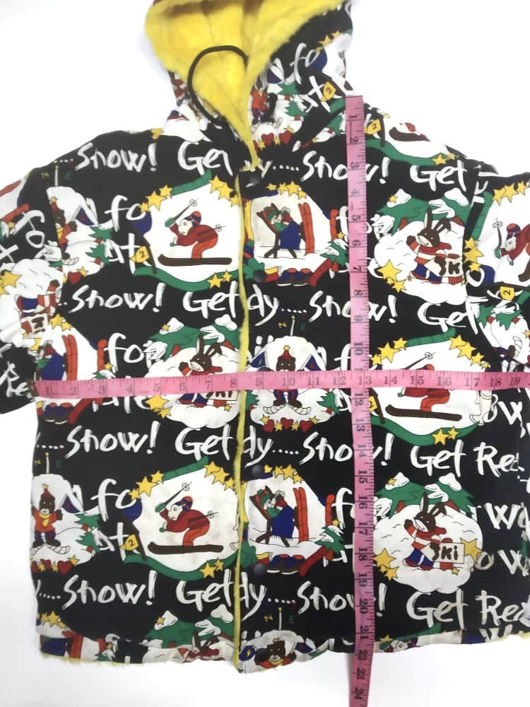 Designer × Jean Charles De Castelbajac × Vintage VINTAGE CASTLEBAJAC OVER PRINT REVERSIBLE SKI JACKET Size US S / EU 44-46 / 1 - 8 Thumbnail
