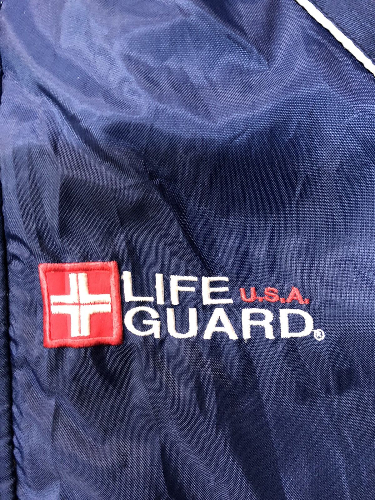 Japanese Brand × Vintage VINTAGE LIFE GUARD USA SHERPA COACH JACKET Size US M / EU 48-50 / 2 - 6 Thumbnail