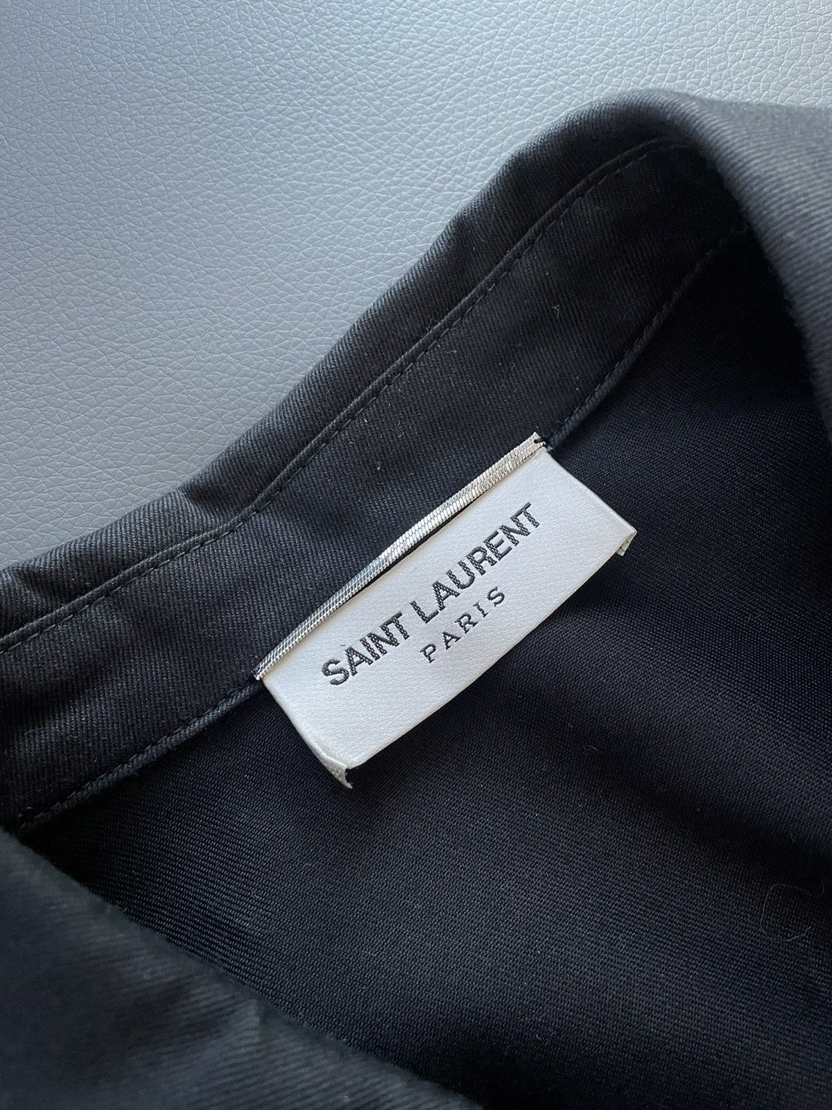 Hedi Slimane × Saint Laurent Paris × Yves Saint Laurent $3k Sold Out Rare Super Runway Laces Jacket Limited Edition Size US XL / EU 56 / 4 - 16 Thumbnail