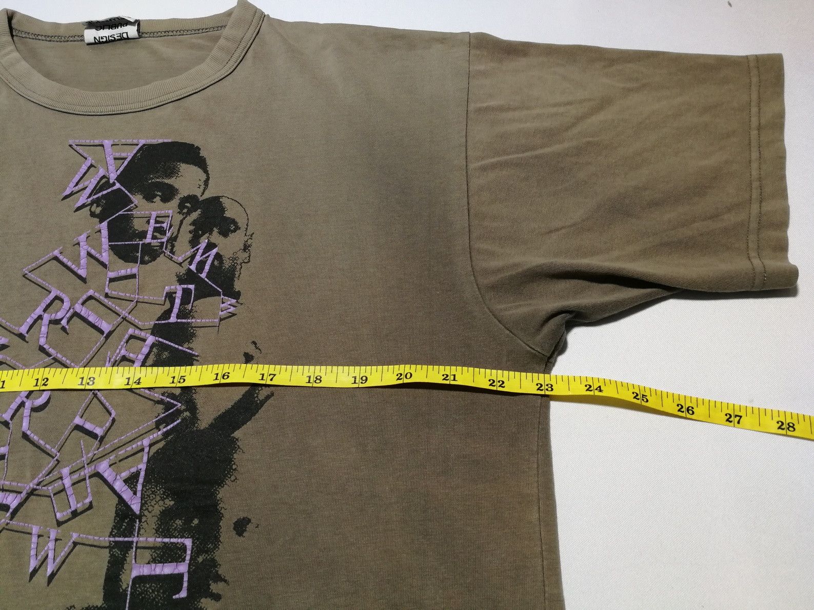 Another Influence Rattle Design Public Influence Hip Hop Tee Size US XL / EU 56 / 4 - 5 Thumbnail