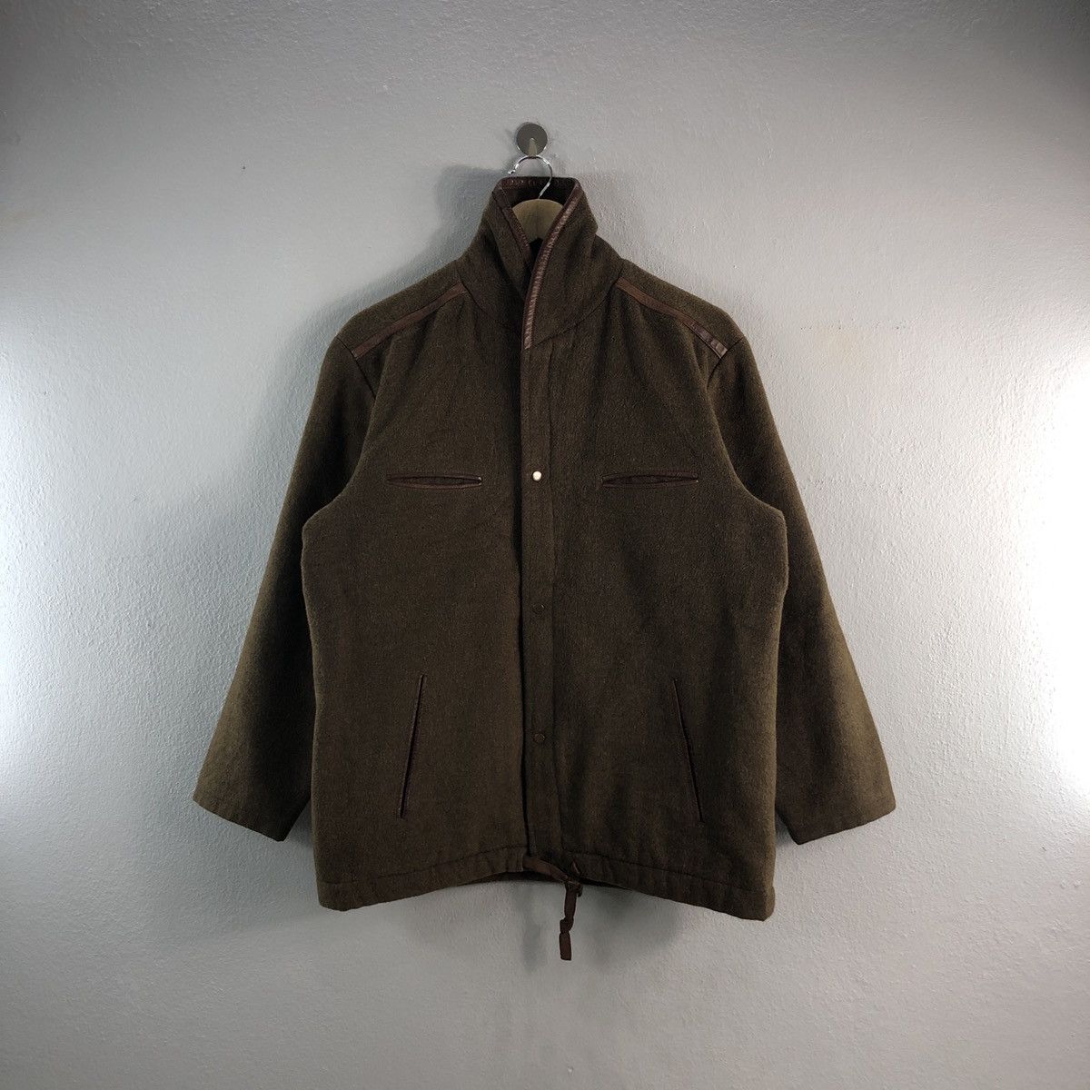 Vintage 90s Contir Wool Style Workwear Casual Coat Jacket