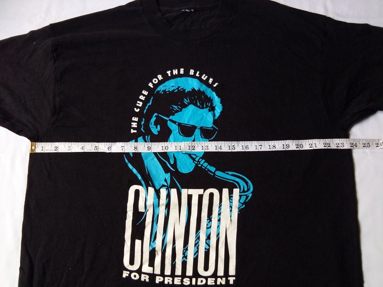 Band Tees Vintage 90s 1992 PRESIDENT BILL CLINTON Tee Size US XL / EU 56 / 4 - 4 Thumbnail