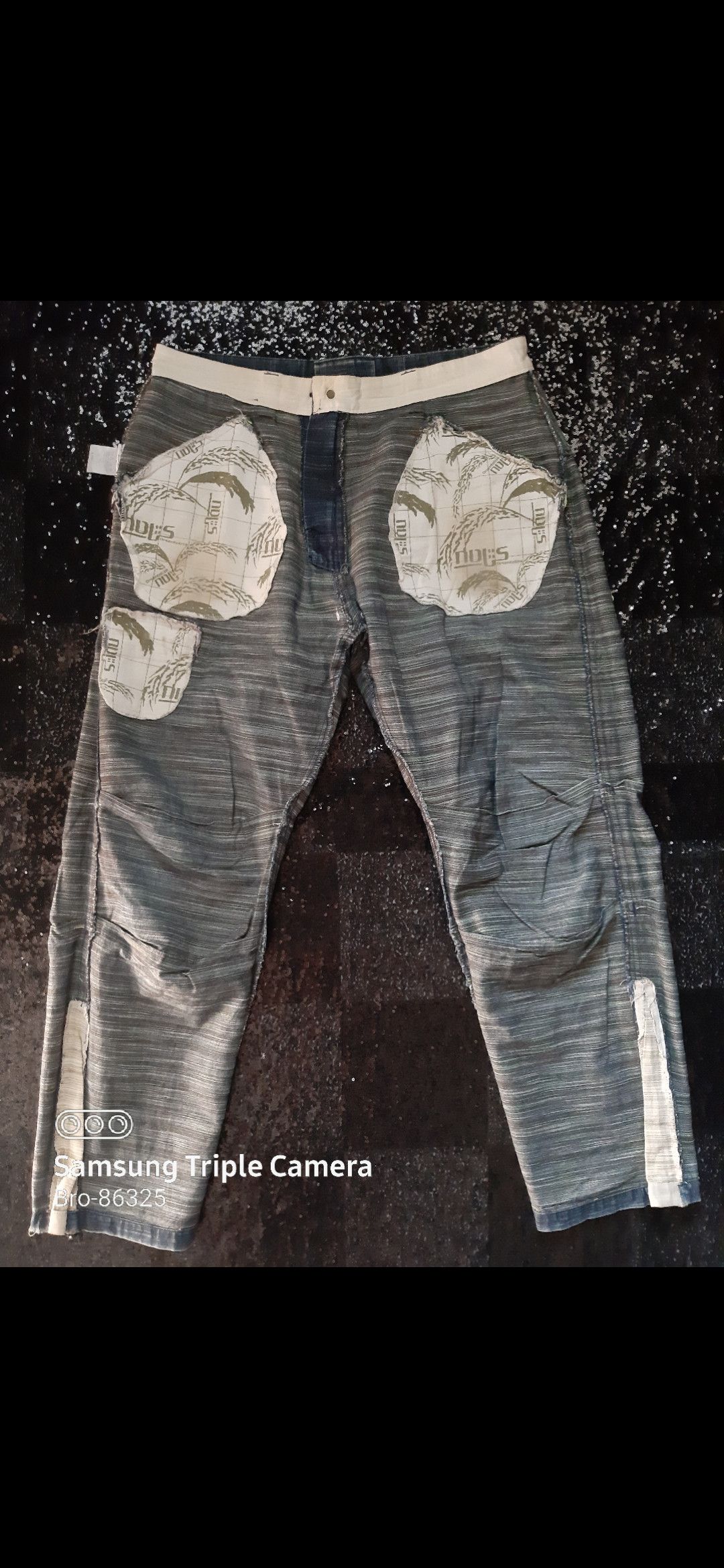 Designer × Japanese Brand × Vintage VINTAGE NOODLES ORIENTALIZE CARGO MULTI POCKET DENIM Size US 34 / EU 50 - 7 Thumbnail
