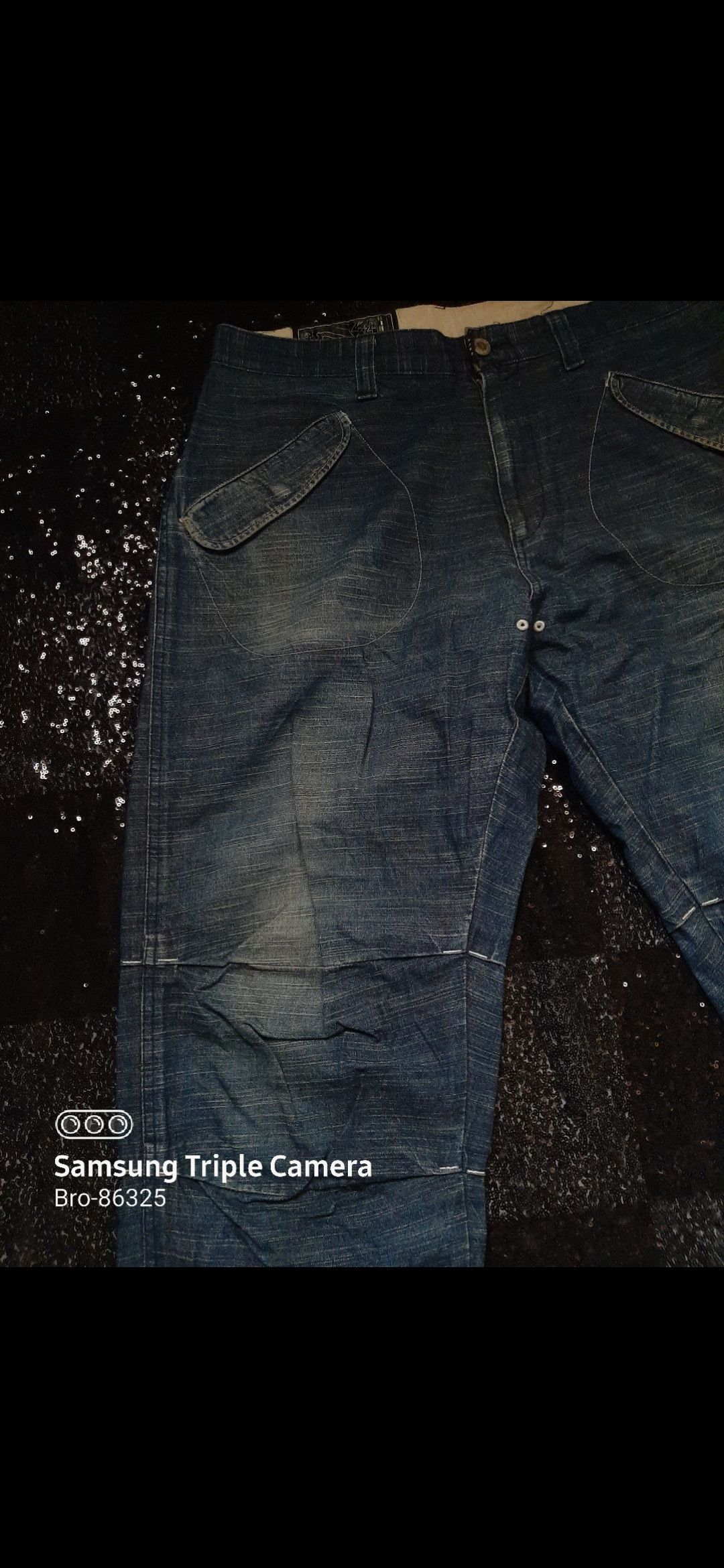 Designer × Japanese Brand × Vintage VINTAGE NOODLES ORIENTALIZE CARGO MULTI POCKET DENIM Size US 34 / EU 50 - 10 Thumbnail