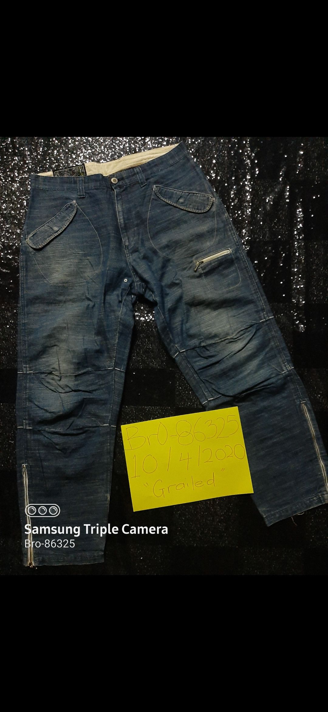 Designer × Japanese Brand × Vintage VINTAGE NOODLES ORIENTALIZE CARGO MULTI POCKET DENIM Size US 34 / EU 50 - 2 Thumbnail