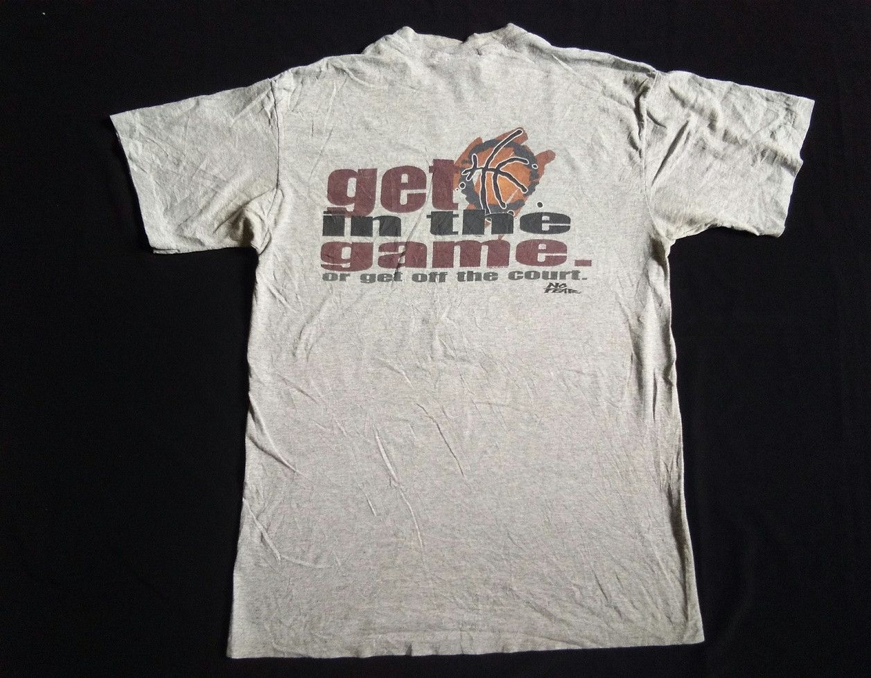 No Fear Vintage 90s NO FEAR USA 1996 Tee Get The Game Size US L / EU 52-54 / 3 - 11 Thumbnail