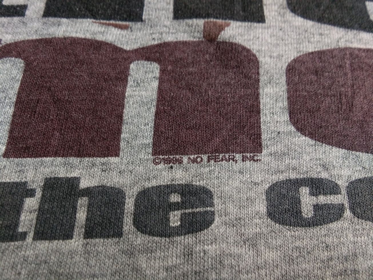 No Fear Vintage 90s NO FEAR USA 1996 Tee Get The Game Size US L / EU 52-54 / 3 - 4 Thumbnail
