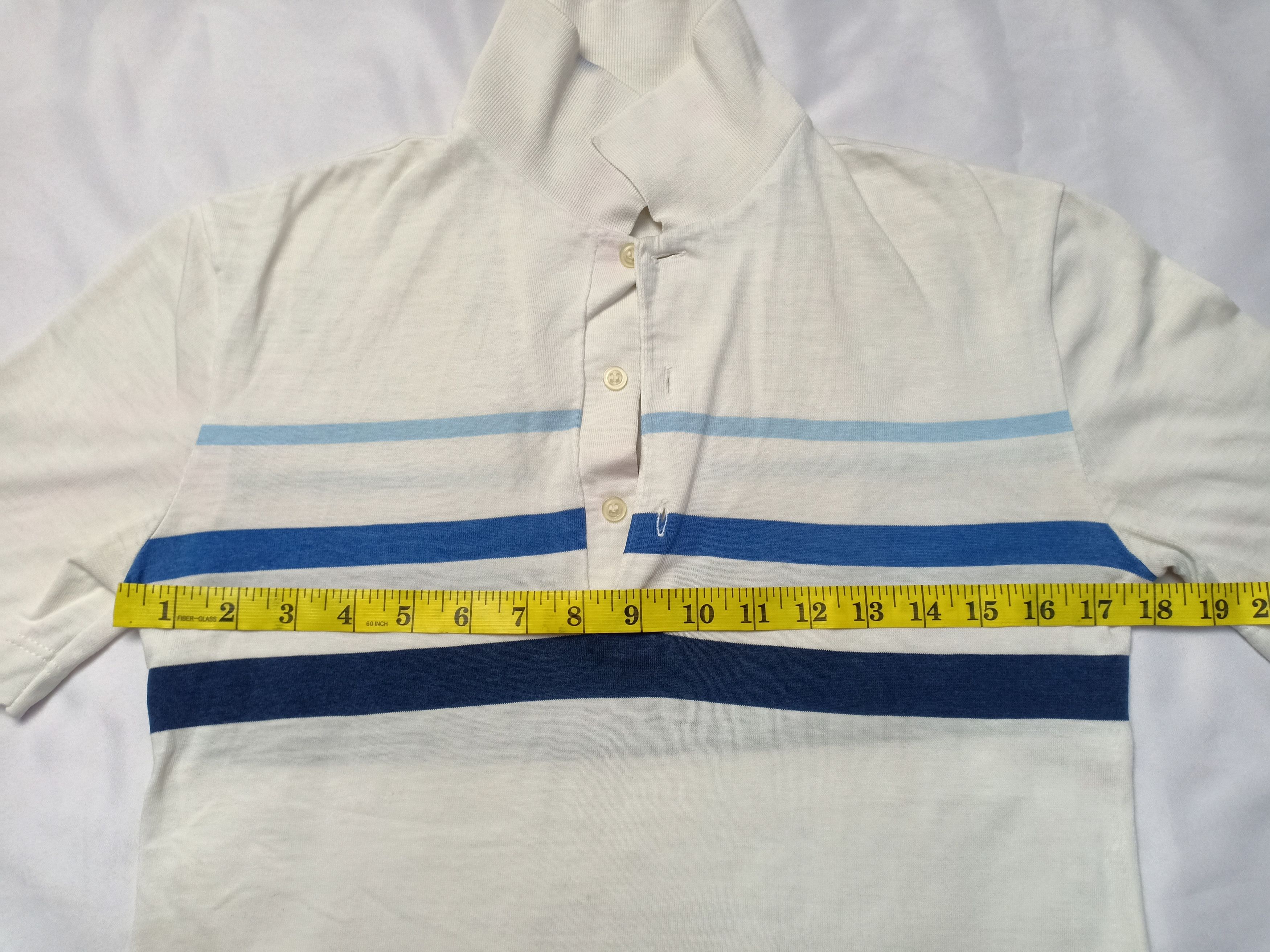 Adidas Vintage Adidas Trifoil Tennis Polo Tee Soft Paper Thin Size US S / EU 44-46 / 1 - 6 Thumbnail