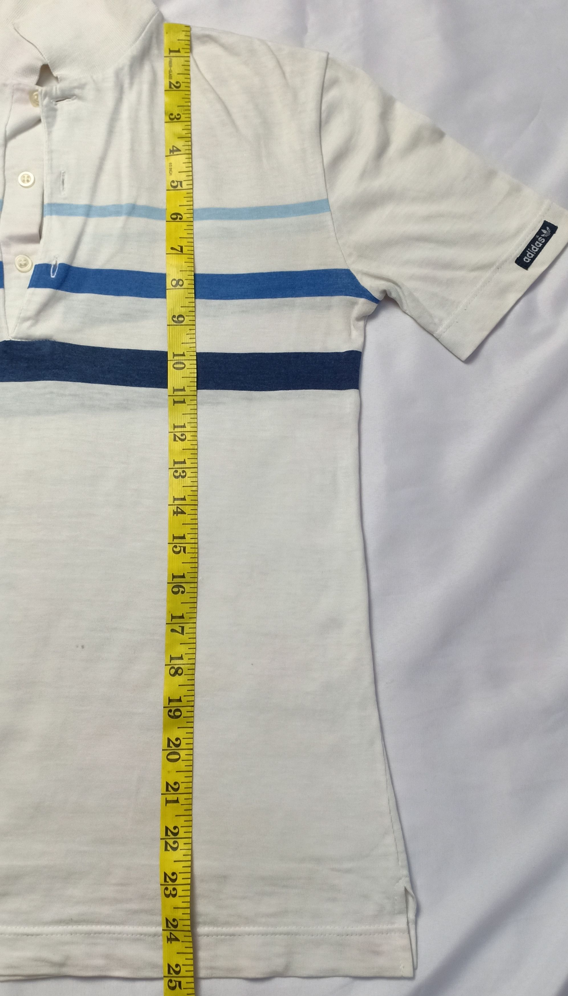 Adidas Vintage Adidas Trifoil Tennis Polo Tee Soft Paper Thin Size US S / EU 44-46 / 1 - 7 Thumbnail