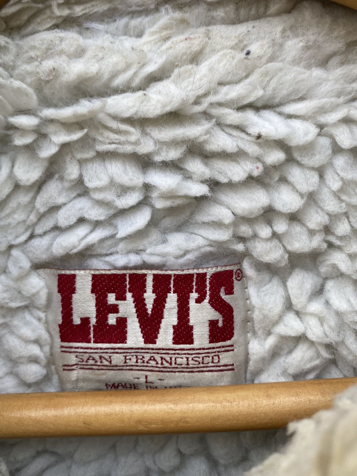 Levi's Vintage Levis Trucker sherpa denim jacket Size US L / EU 52-54 / 3 - 14 Thumbnail