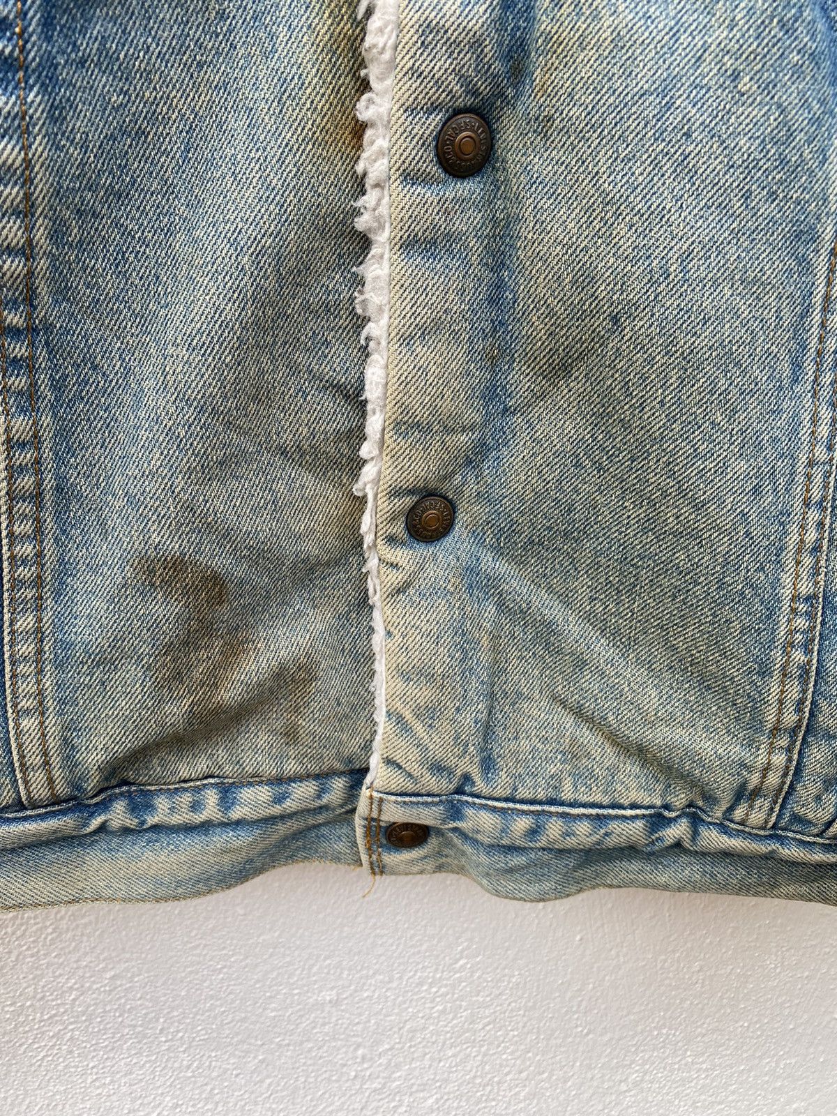 Levi's Vintage Levis Trucker sherpa denim jacket Size US L / EU 52-54 / 3 - 9 Thumbnail