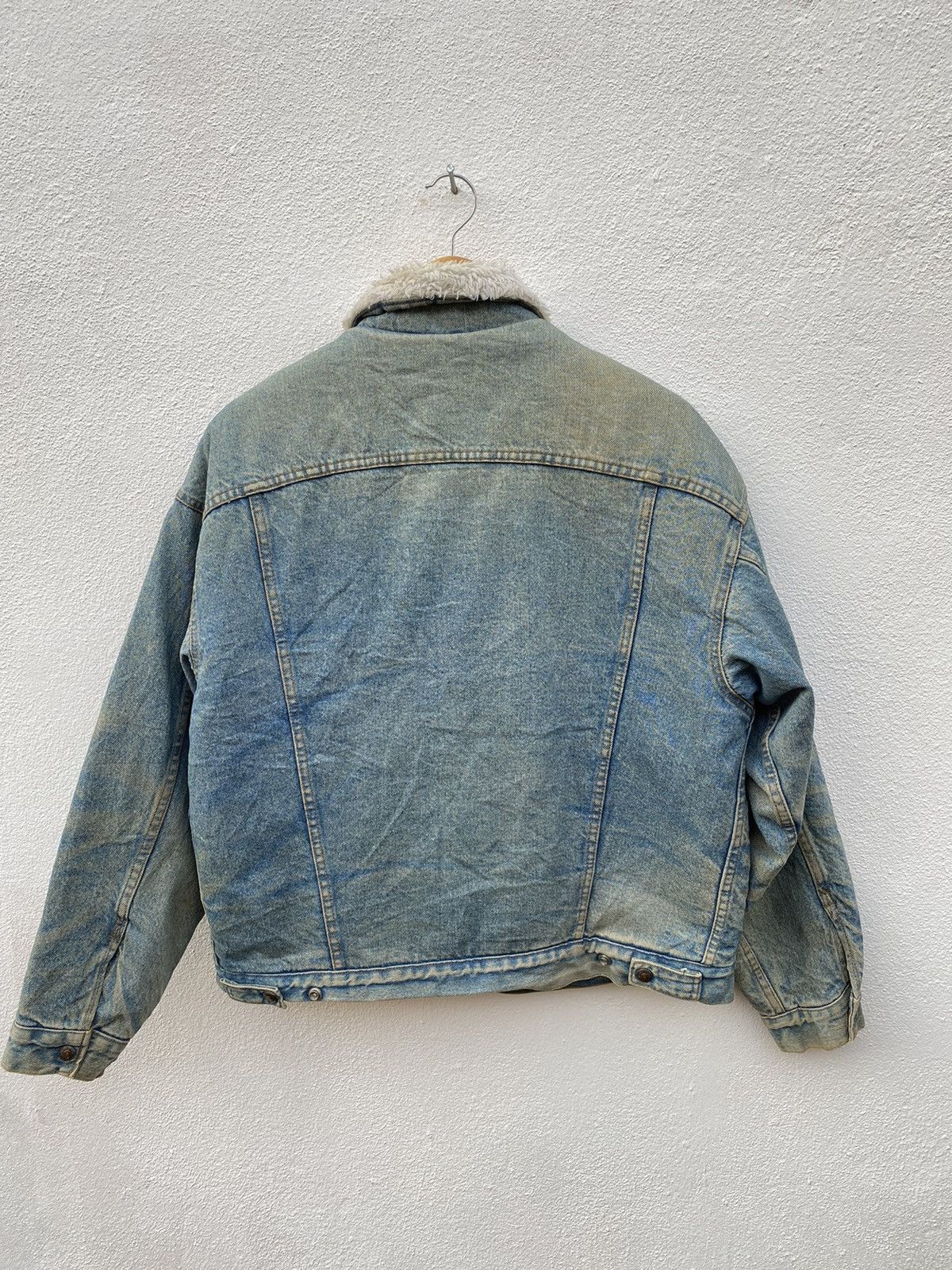 Levi's Vintage Levis Trucker sherpa denim jacket Size US L / EU 52-54 / 3 - 5 Thumbnail