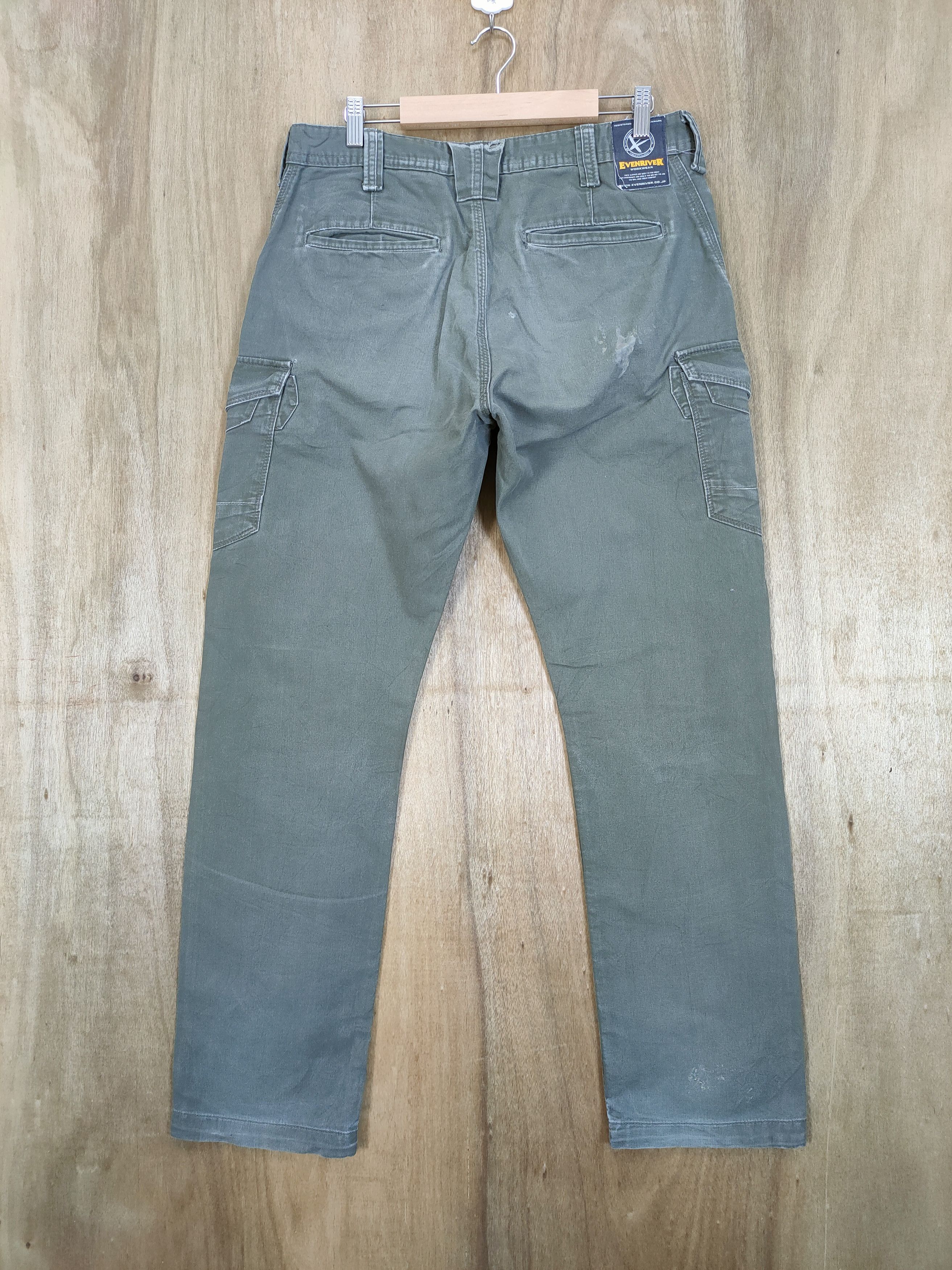 Japanese Brand × Vintage VINTAGE EVENRIVER FADED CARGO PANTS Size US 32 / EU 48 - 7 Thumbnail
