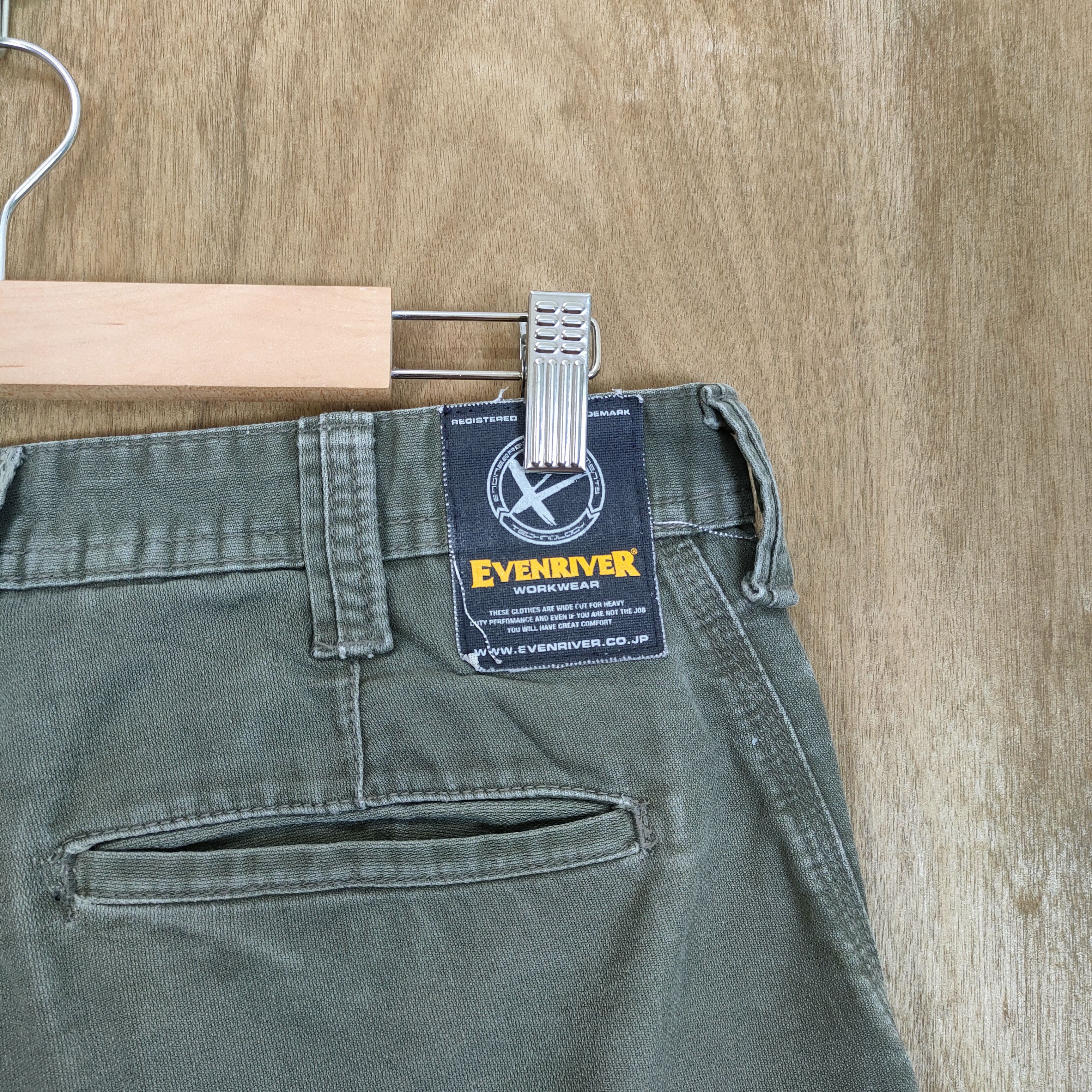 Japanese Brand × Vintage VINTAGE EVENRIVER FADED CARGO PANTS Size US 32 / EU 48 - 10 Thumbnail