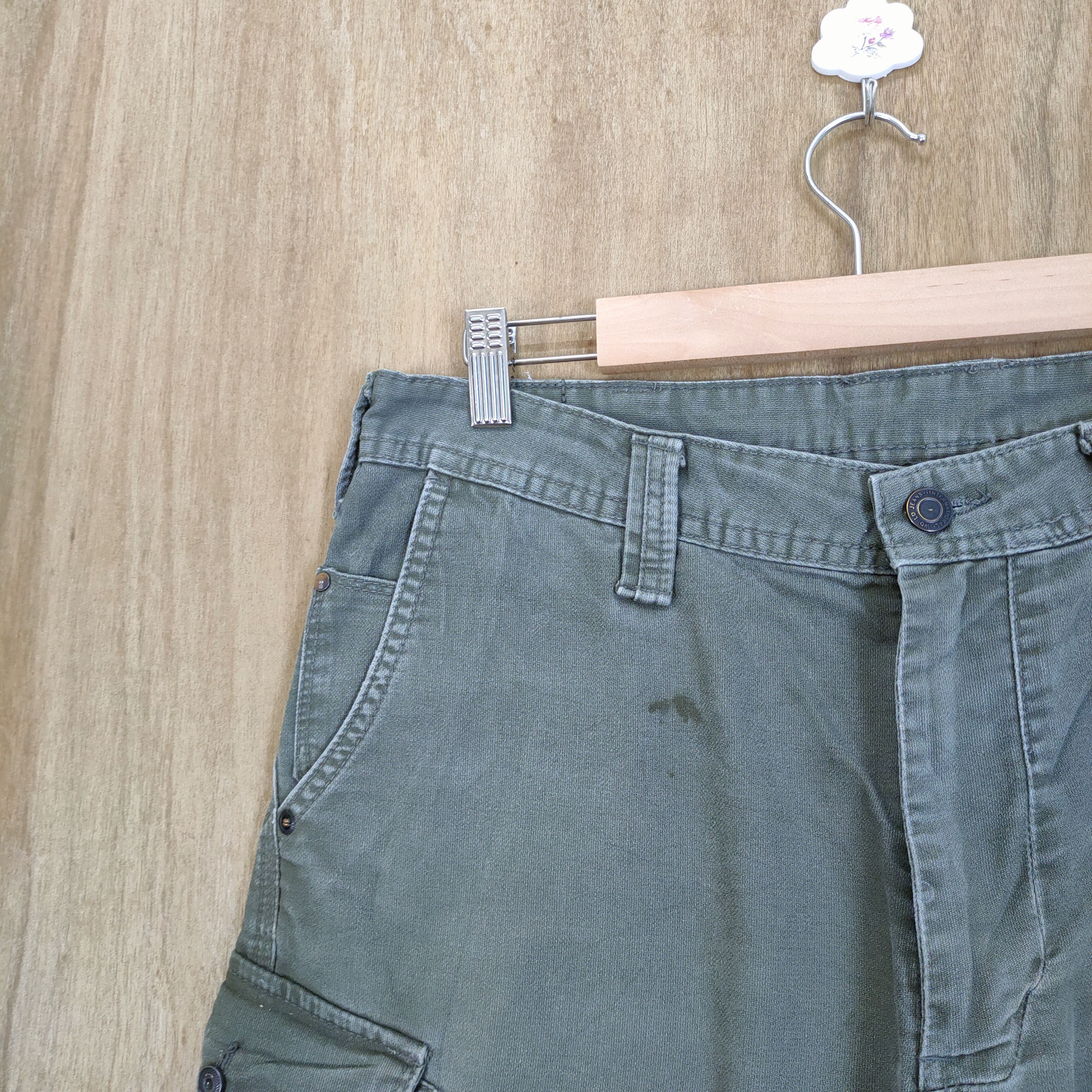 Japanese Brand × Vintage VINTAGE EVENRIVER FADED CARGO PANTS Size US 32 / EU 48 - 6 Thumbnail