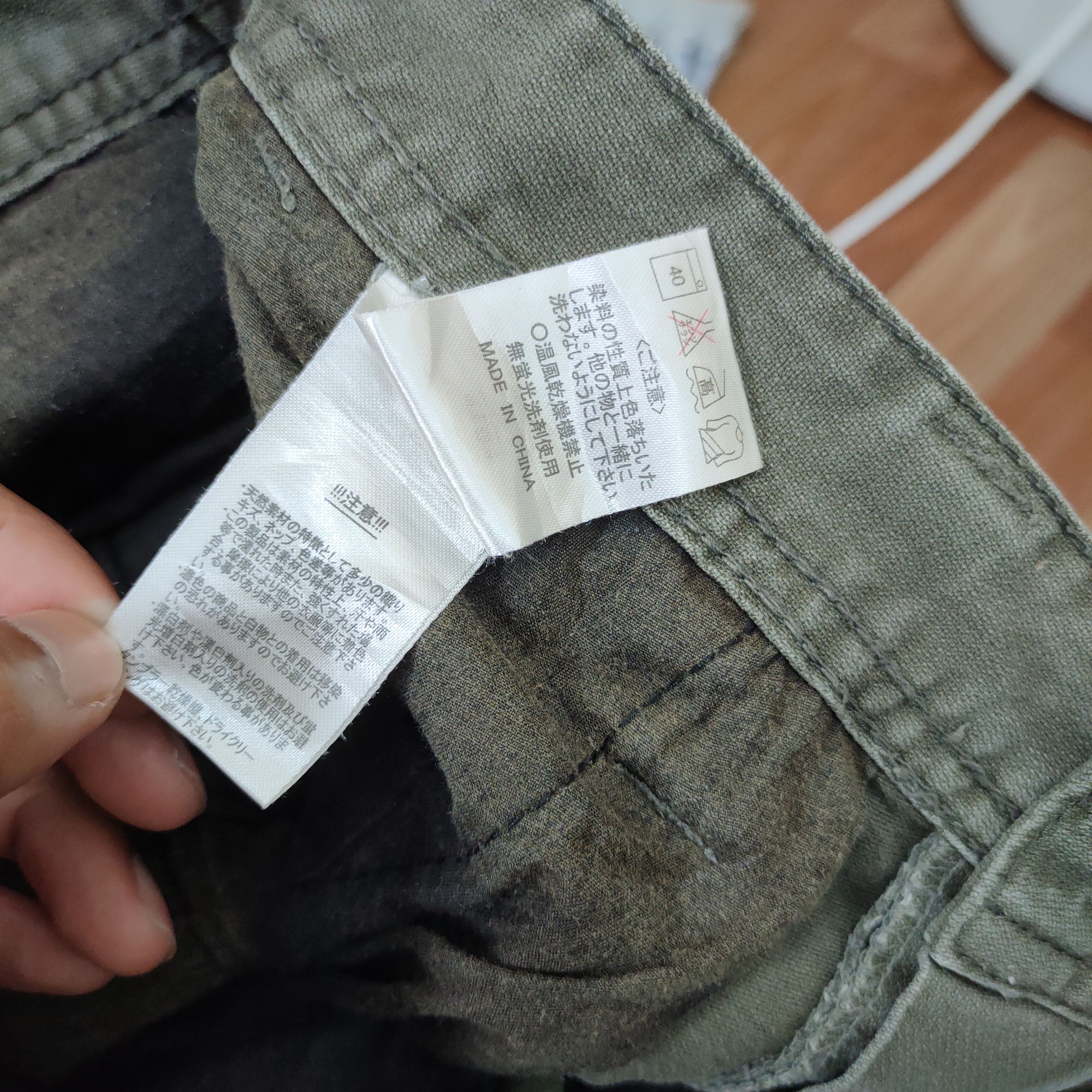 Japanese Brand × Vintage VINTAGE EVENRIVER FADED CARGO PANTS Size US 32 / EU 48 - 14 Thumbnail