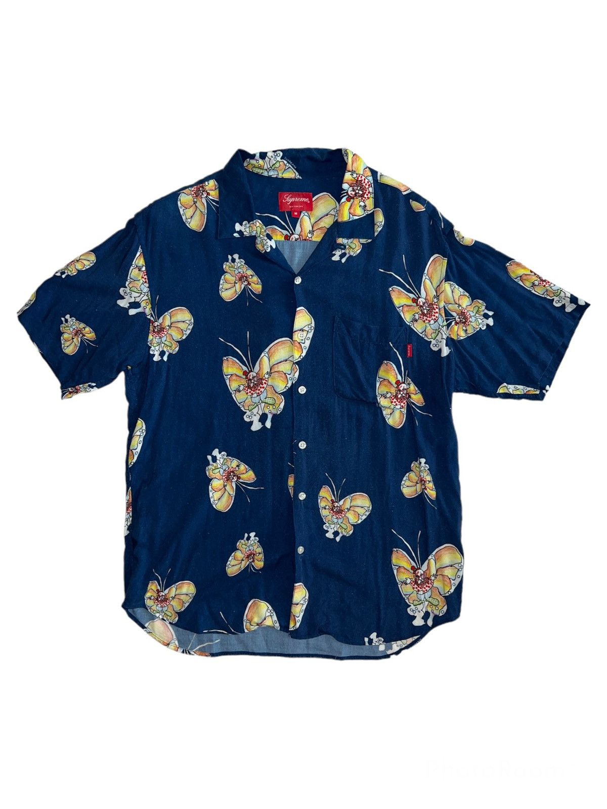 Supreme Supreme Gonz Butterfly Rayon Button Shirt | Grailed