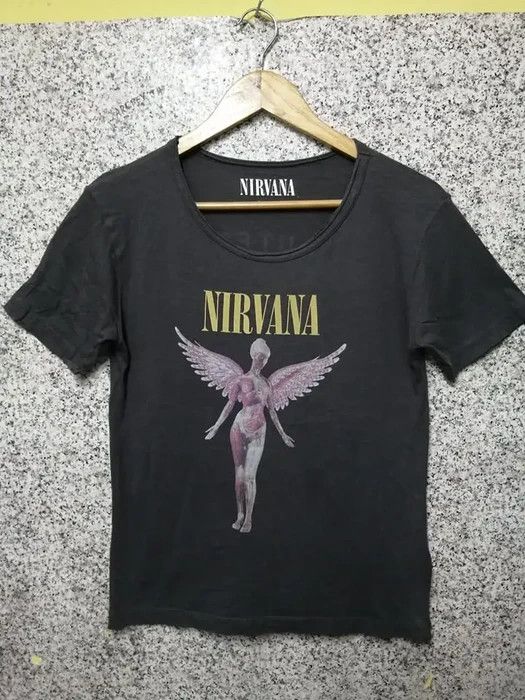 Band Tees × Nirvana × Vintage BAND TEES NIRVANA VERY RARE Size US S / EU 44-46 / 1 - 1 Thumbnail