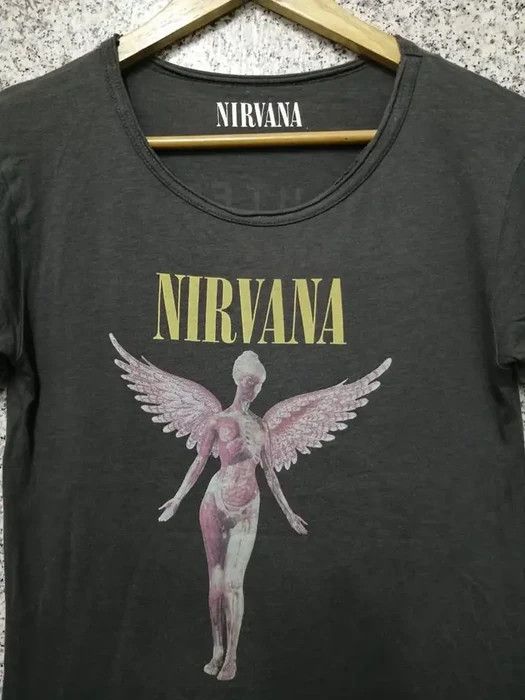 Band Tees × Nirvana × Vintage BAND TEES NIRVANA VERY RARE Size US S / EU 44-46 / 1 - 3 Thumbnail