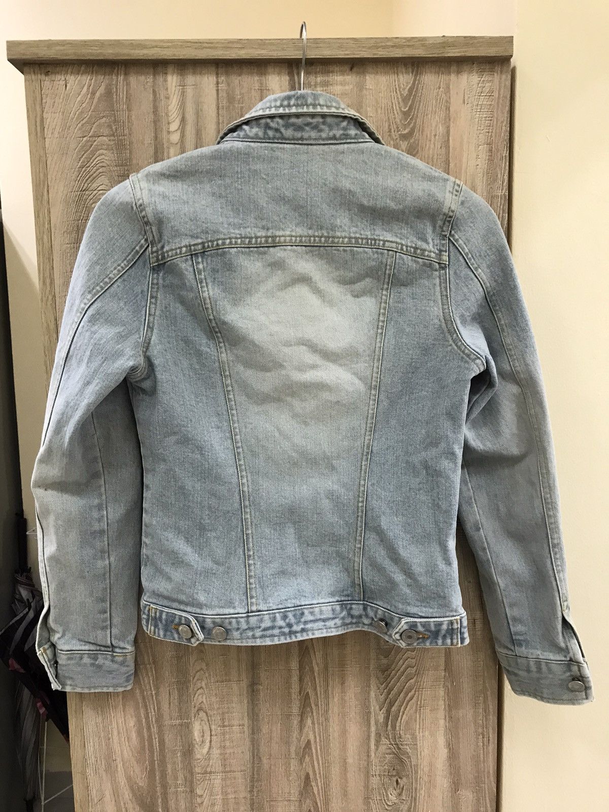 Vintage Ladies Vintage Denim Jacket Size XS / US 0-2 / IT 36-38 - 5 Thumbnail