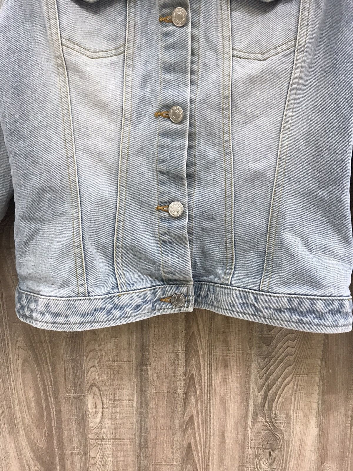 Vintage Ladies Vintage Denim Jacket Size XS / US 0-2 / IT 36-38 - 7 Thumbnail