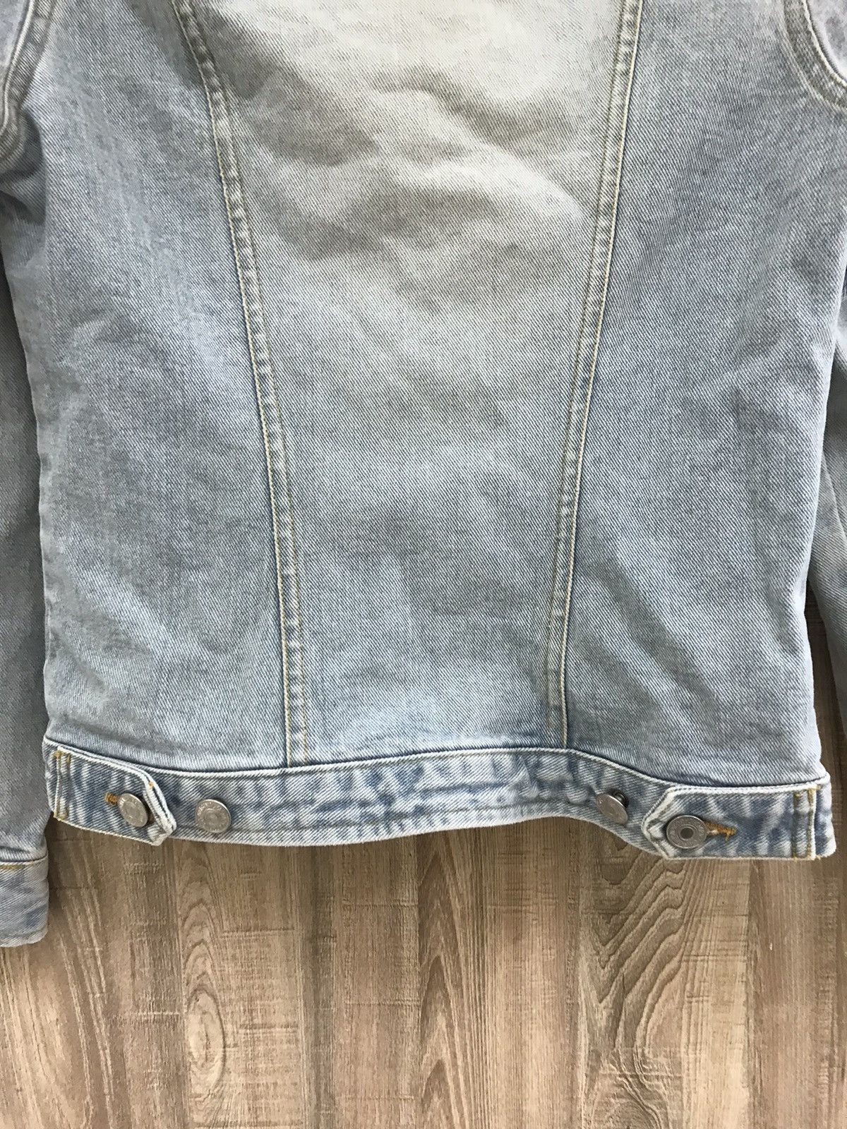 Vintage Ladies Vintage Denim Jacket Size XS / US 0-2 / IT 36-38 - 9 Thumbnail