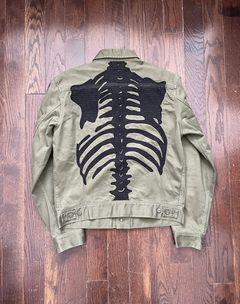 Renown Varsity Jacket - Bone - Bone / XXS