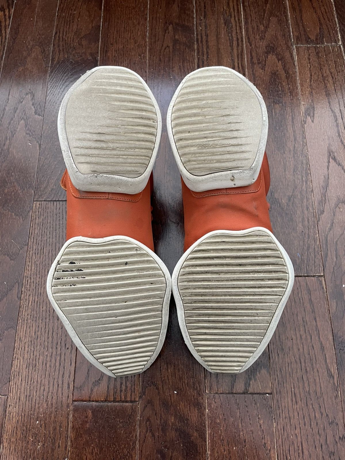 Adidas × Rick Owens Rick Owens x Runner Fox Orange 2016 Size US 10.5 / EU 43-44 - 5 Thumbnail