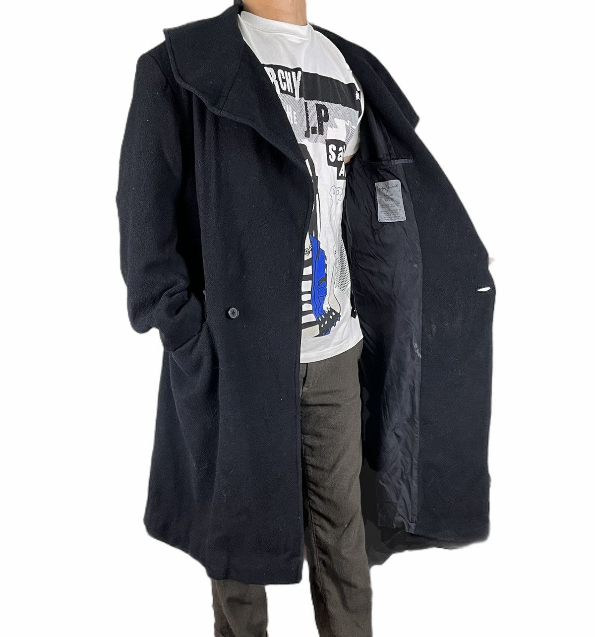 Yohji Yamamoto 🔥80s YYPH Signature FW1988 Runway Parka Spiral Collar Jacket Size US M / EU 48-50 / 2 - 1 Thumbnail