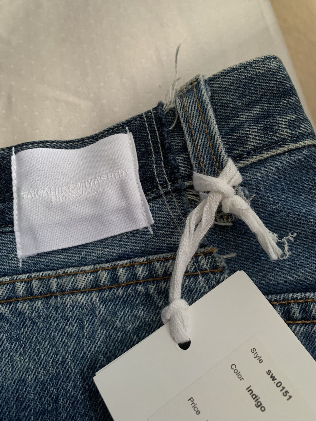 Takahiromiyashita The Soloist. 90 degree remake jeans Size US 30 / EU 46 - 7 Thumbnail