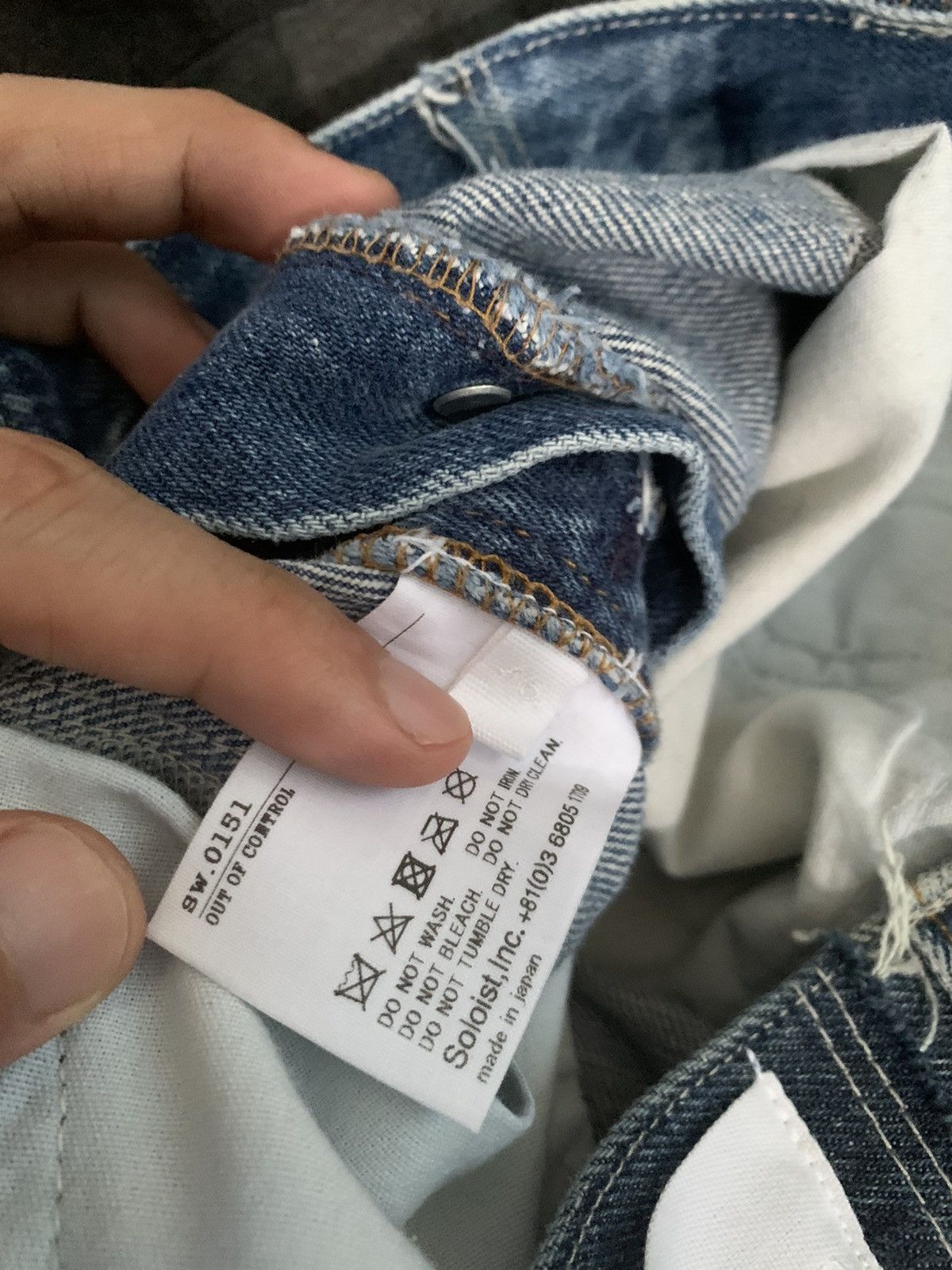 Takahiromiyashita The Soloist. 90 degree remake jeans Size US 30 / EU 46 - 9 Thumbnail