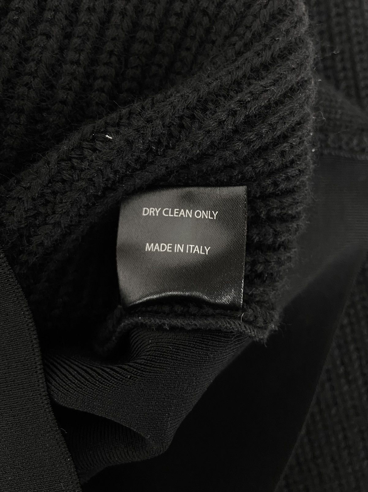 Vetements A/W 2015 Neoprene-Back Knit Sweater (AW15/FW15, Archive) Size US M / EU 48-50 / 2 - 9 Thumbnail