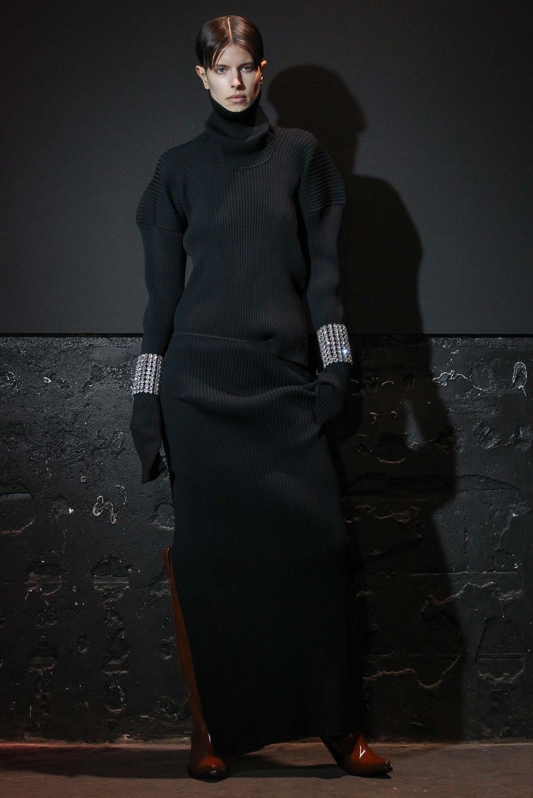 Vetements A/W 2015 Neoprene-Back Knit Sweater (AW15/FW15, Archive) Size US M / EU 48-50 / 2 - 10 Thumbnail