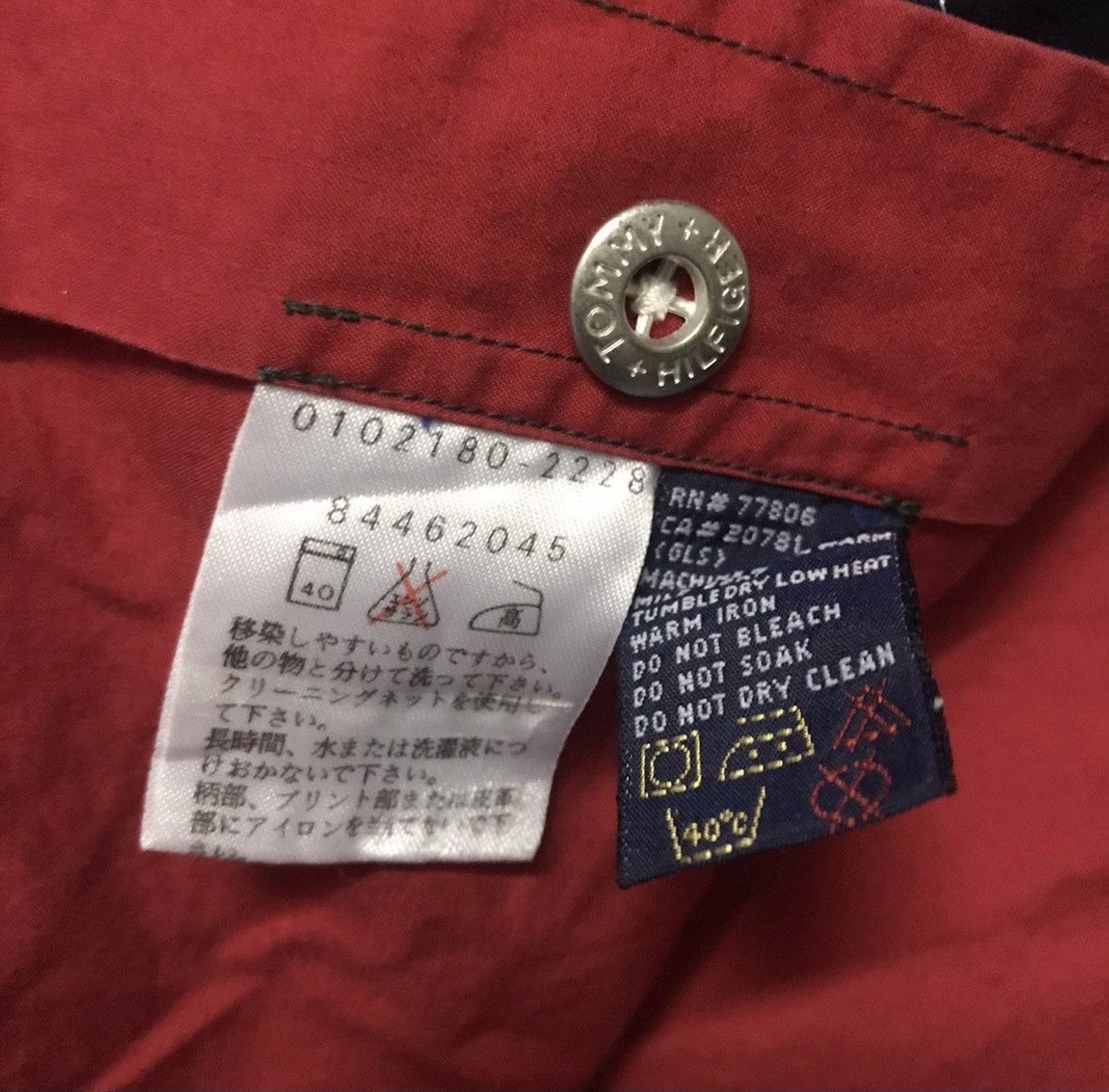Japanese Brand × Tommy Hilfiger × Vintage OFFER‼️Vintage Tommy Hilfiger Sailing Gear Longsleeve Shirt Size US S / EU 44-46 / 1 - 9 Thumbnail
