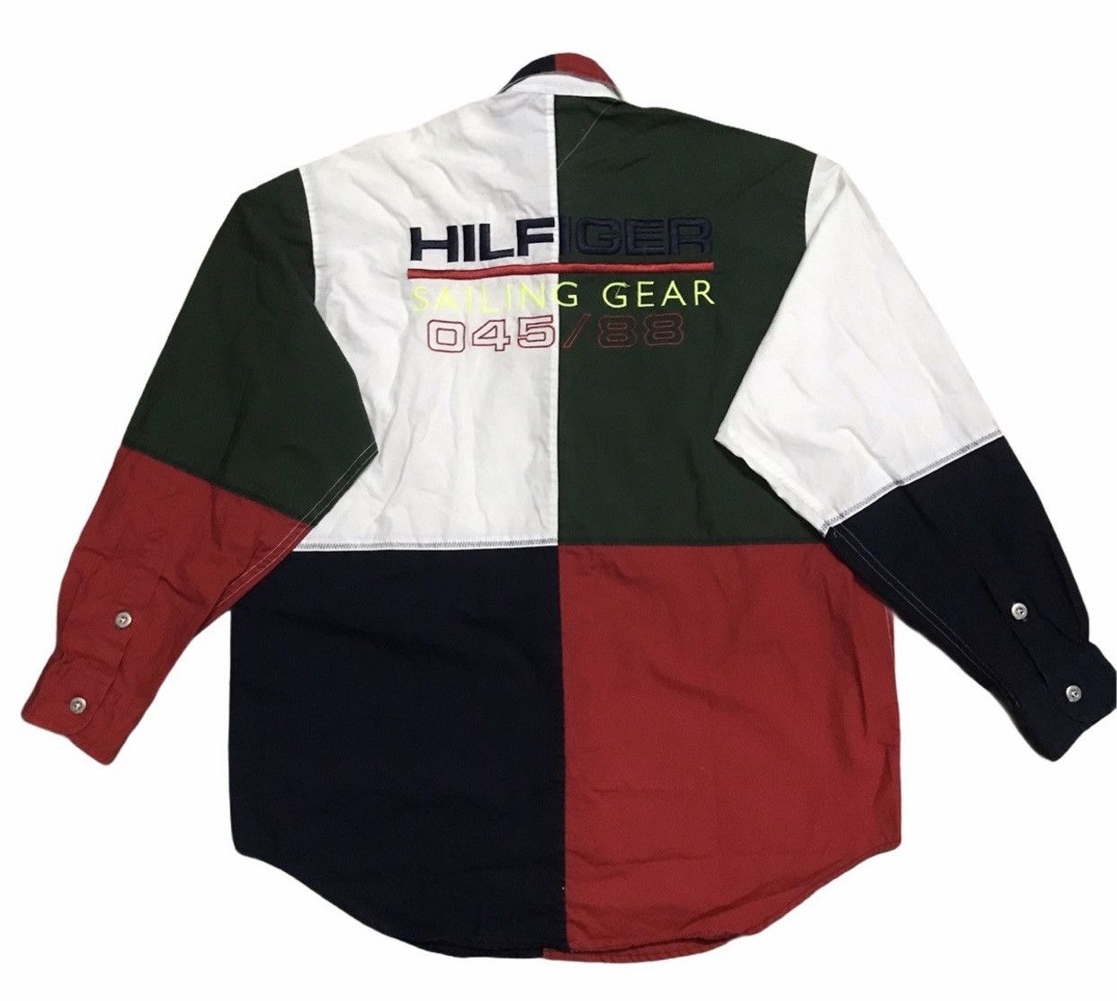 Japanese Brand × Tommy Hilfiger × Vintage OFFER‼️Vintage Tommy Hilfiger Sailing Gear Longsleeve Shirt Size US S / EU 44-46 / 1 - 2 Thumbnail