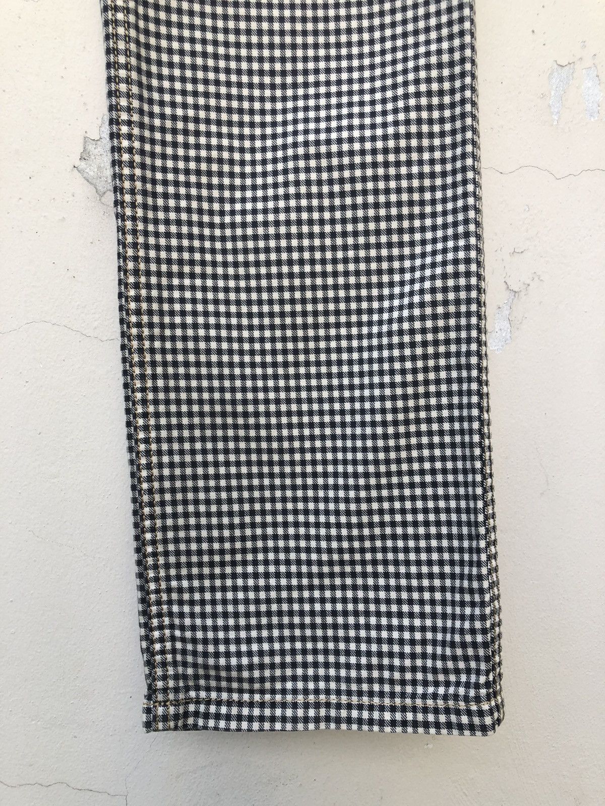 Johnbull Vintage Johnbull Japan Psychedelic Checkered Fatigue Pant Size US 30 / EU 46 - 10 Thumbnail