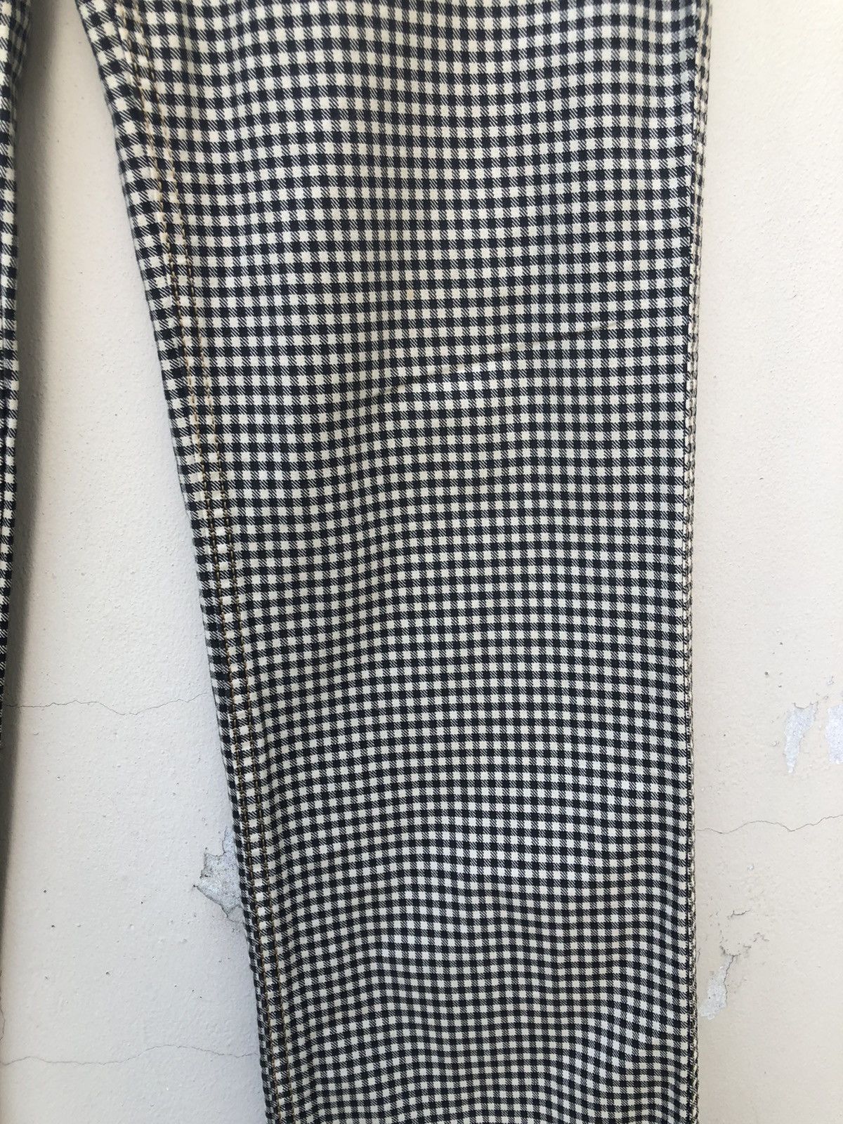Johnbull Vintage Johnbull Japan Psychedelic Checkered Fatigue Pant Size US 30 / EU 46 - 9 Thumbnail