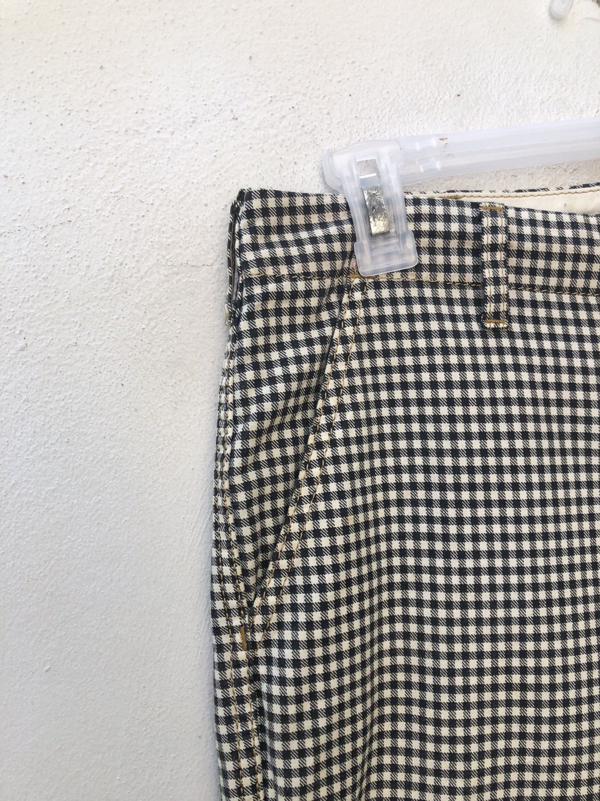 Johnbull Vintage Johnbull Japan Psychedelic Checkered Fatigue Pant Size US 30 / EU 46 - 4 Thumbnail