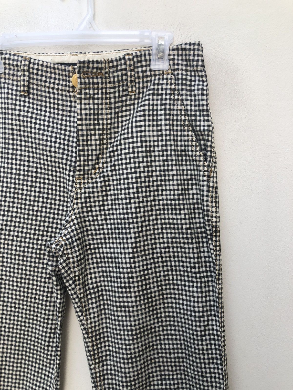 Johnbull Vintage Johnbull Japan Psychedelic Checkered Fatigue Pant Size US 30 / EU 46 - 8 Thumbnail