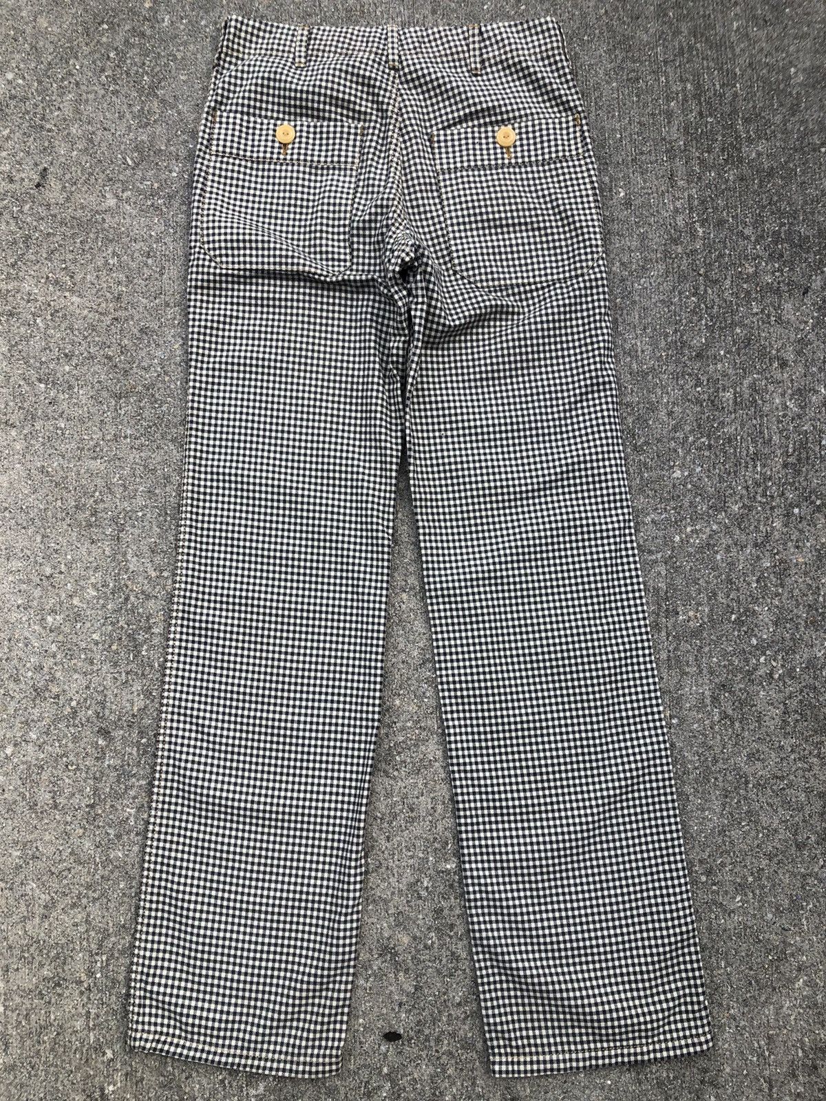 Johnbull Vintage Johnbull Japan Psychedelic Checkered Fatigue Pant Size US 30 / EU 46 - 2 Thumbnail