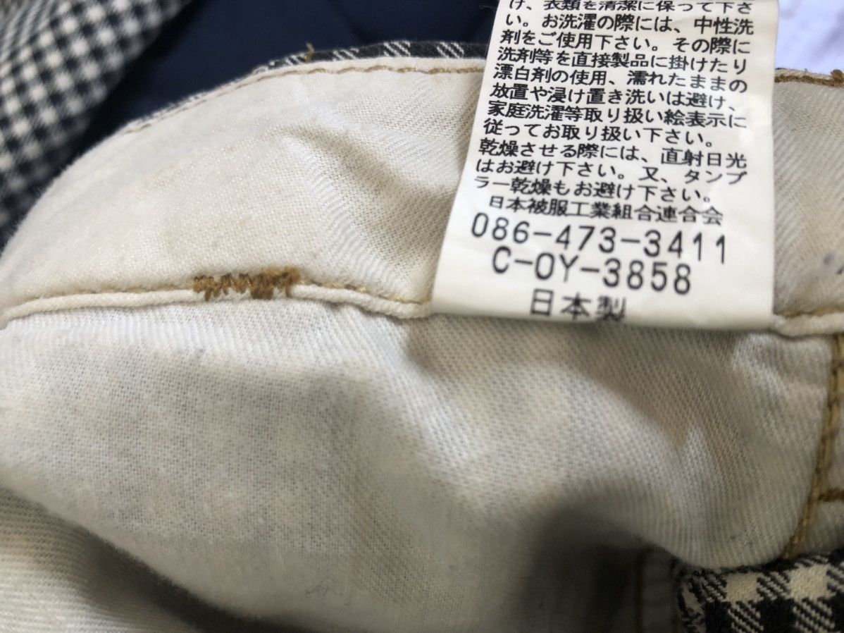 Johnbull Vintage Johnbull Japan Psychedelic Checkered Fatigue Pant Size US 30 / EU 46 - 20 Thumbnail