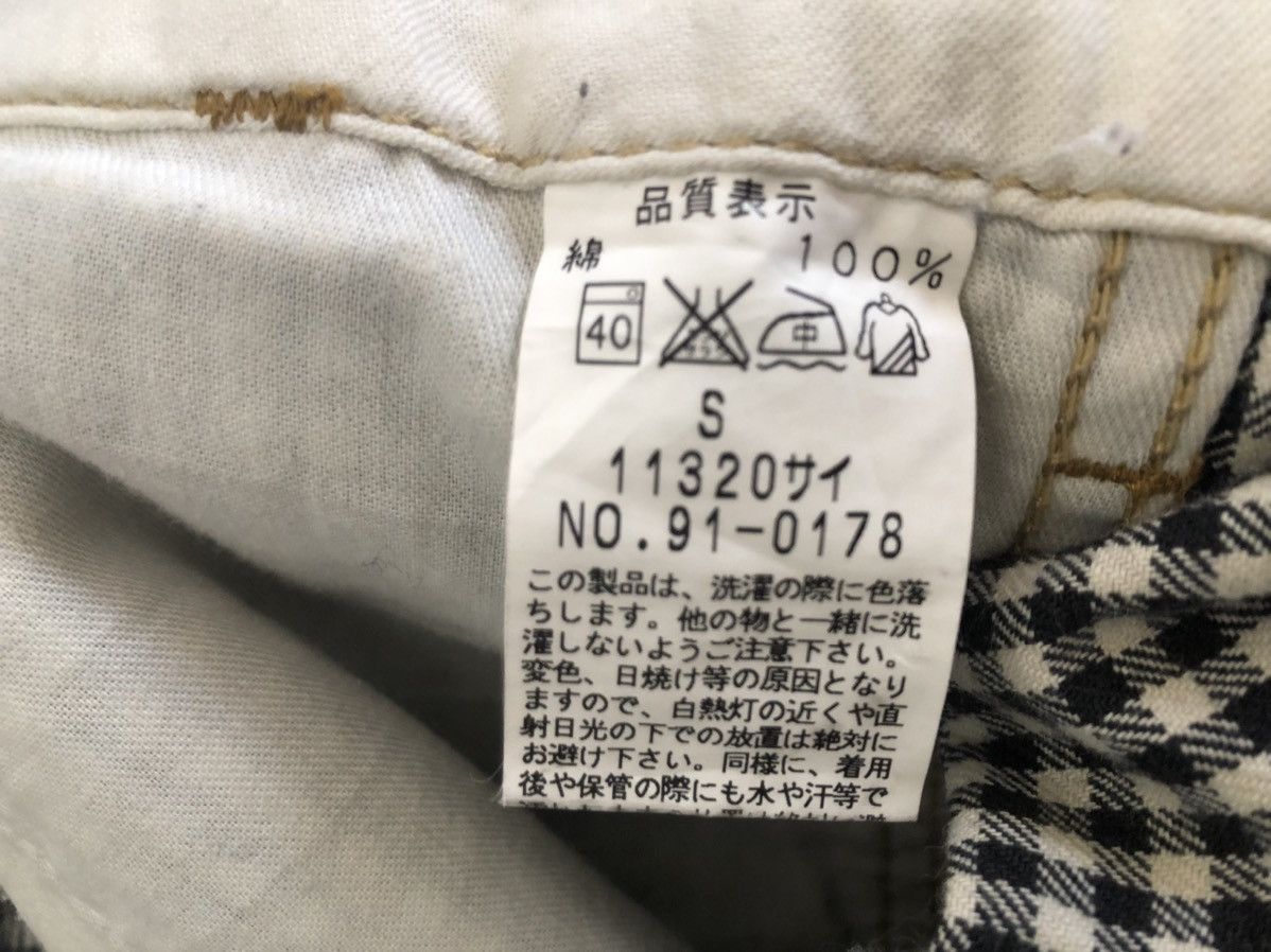 Johnbull Vintage Johnbull Japan Psychedelic Checkered Fatigue Pant Size US 30 / EU 46 - 19 Thumbnail