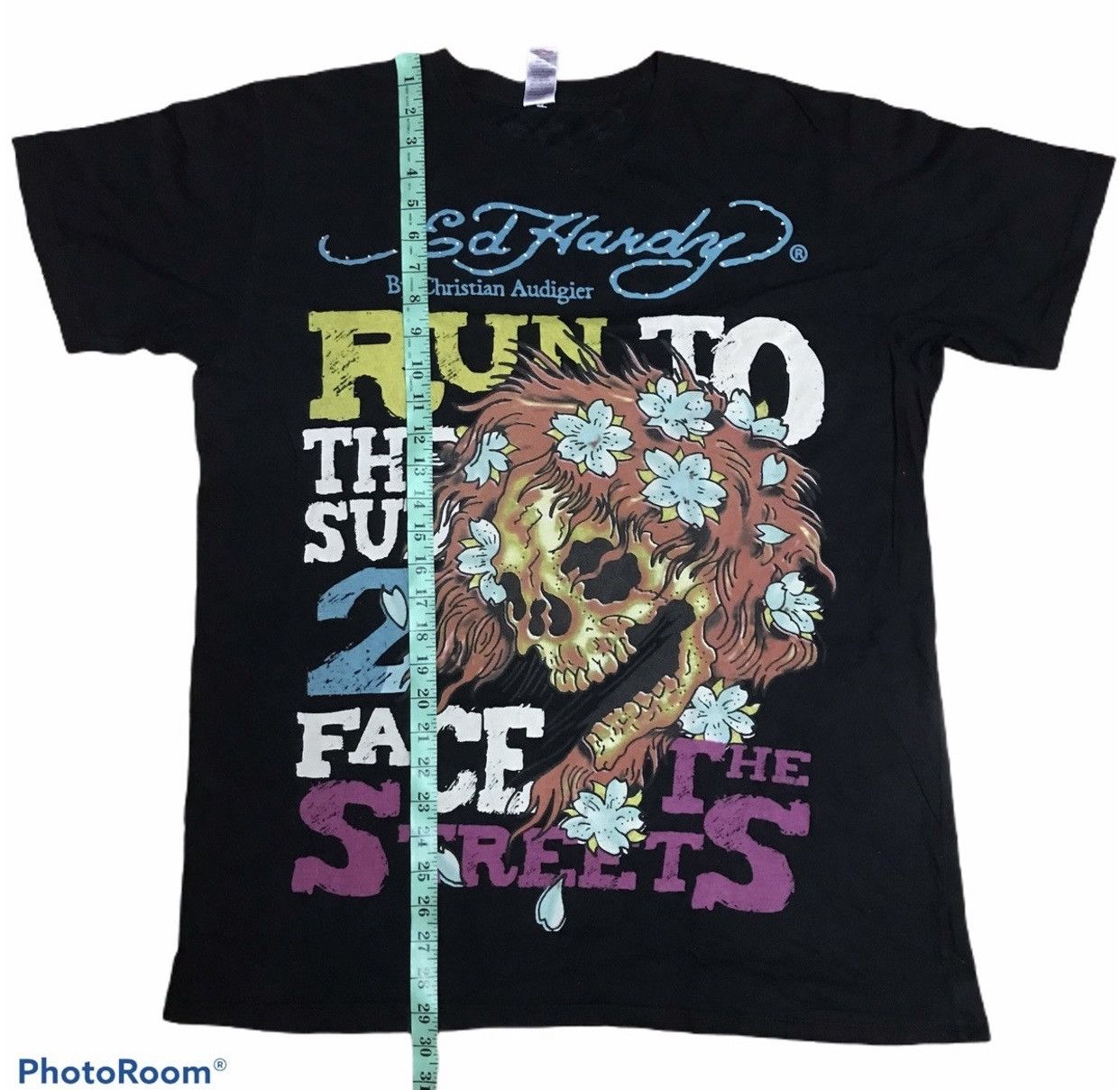 Ed Hardy × Vintage OFFER‼️Vintage Ed Hardy Christian Audigier Tee Size US L / EU 52-54 / 3 - 7 Thumbnail