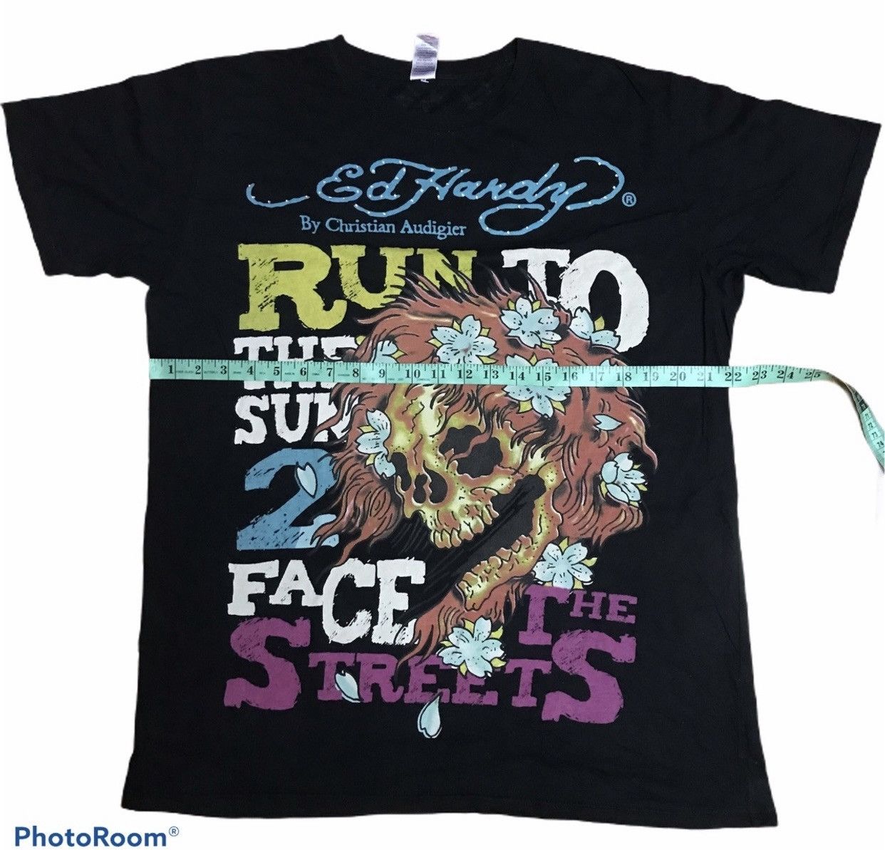 Ed Hardy × Vintage OFFER‼️Vintage Ed Hardy Christian Audigier Tee Size US L / EU 52-54 / 3 - 6 Thumbnail