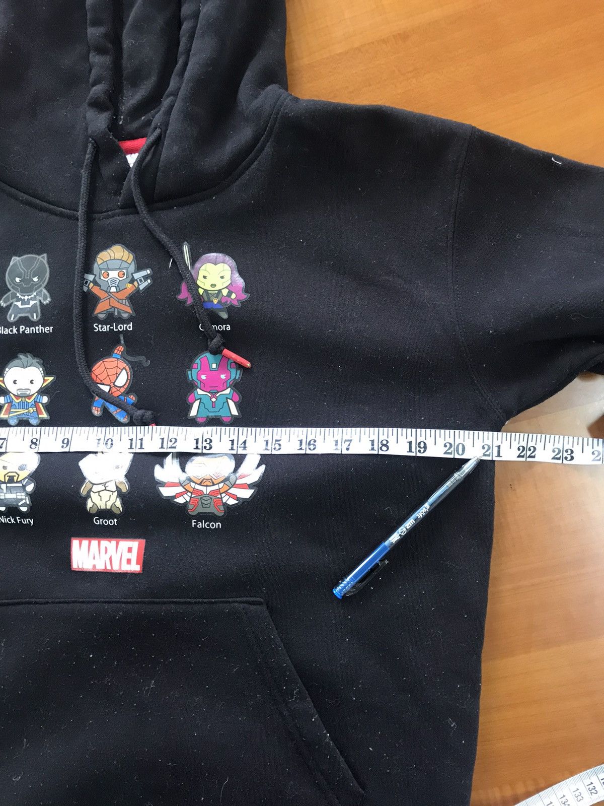 Marvel Comics Marvels Superheros Cartoon Black Hoodie Size US M / EU 48-50 / 2 - 12 Thumbnail